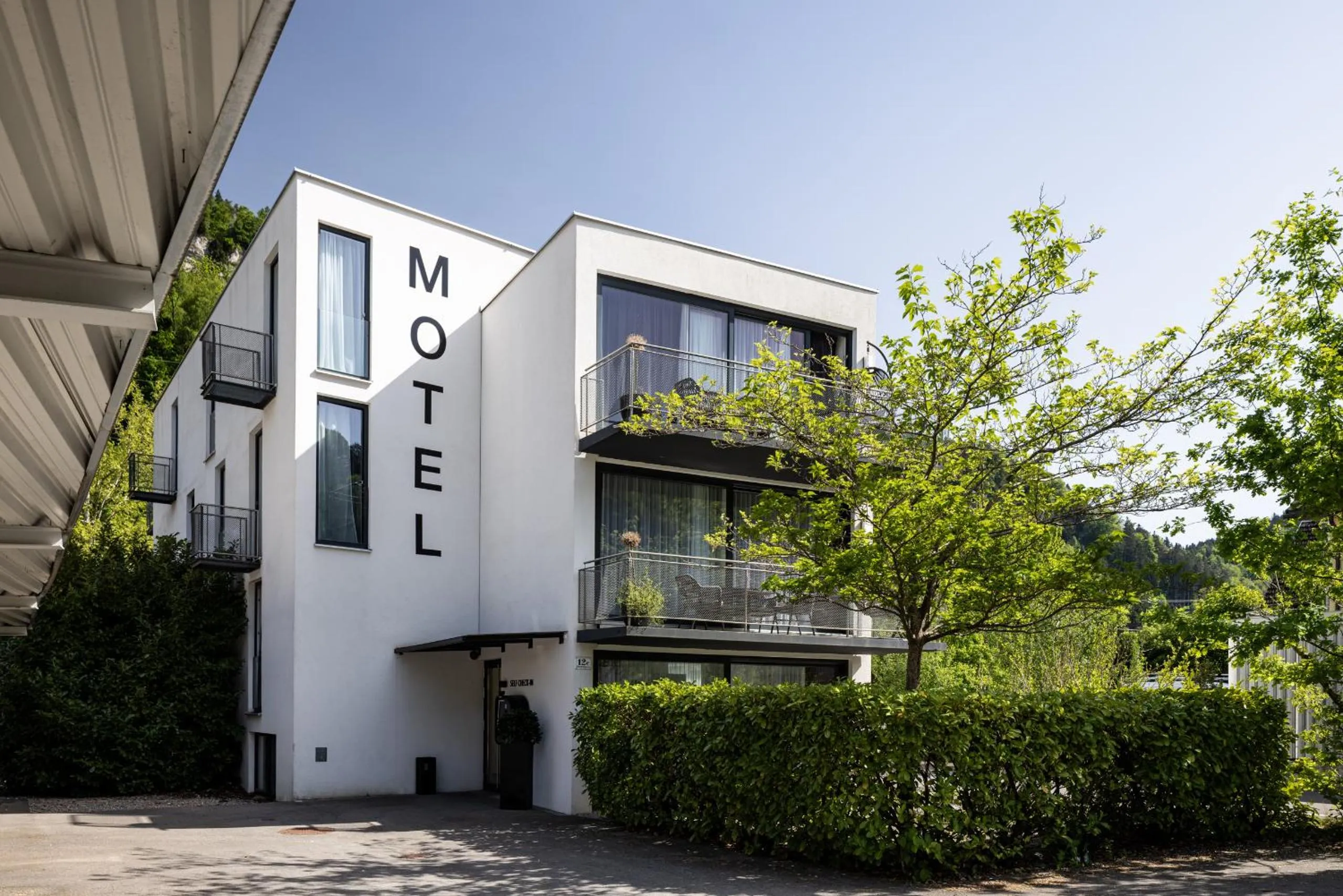 Property building in Motel by Maier Feldkirch - kontaktloser Check-in