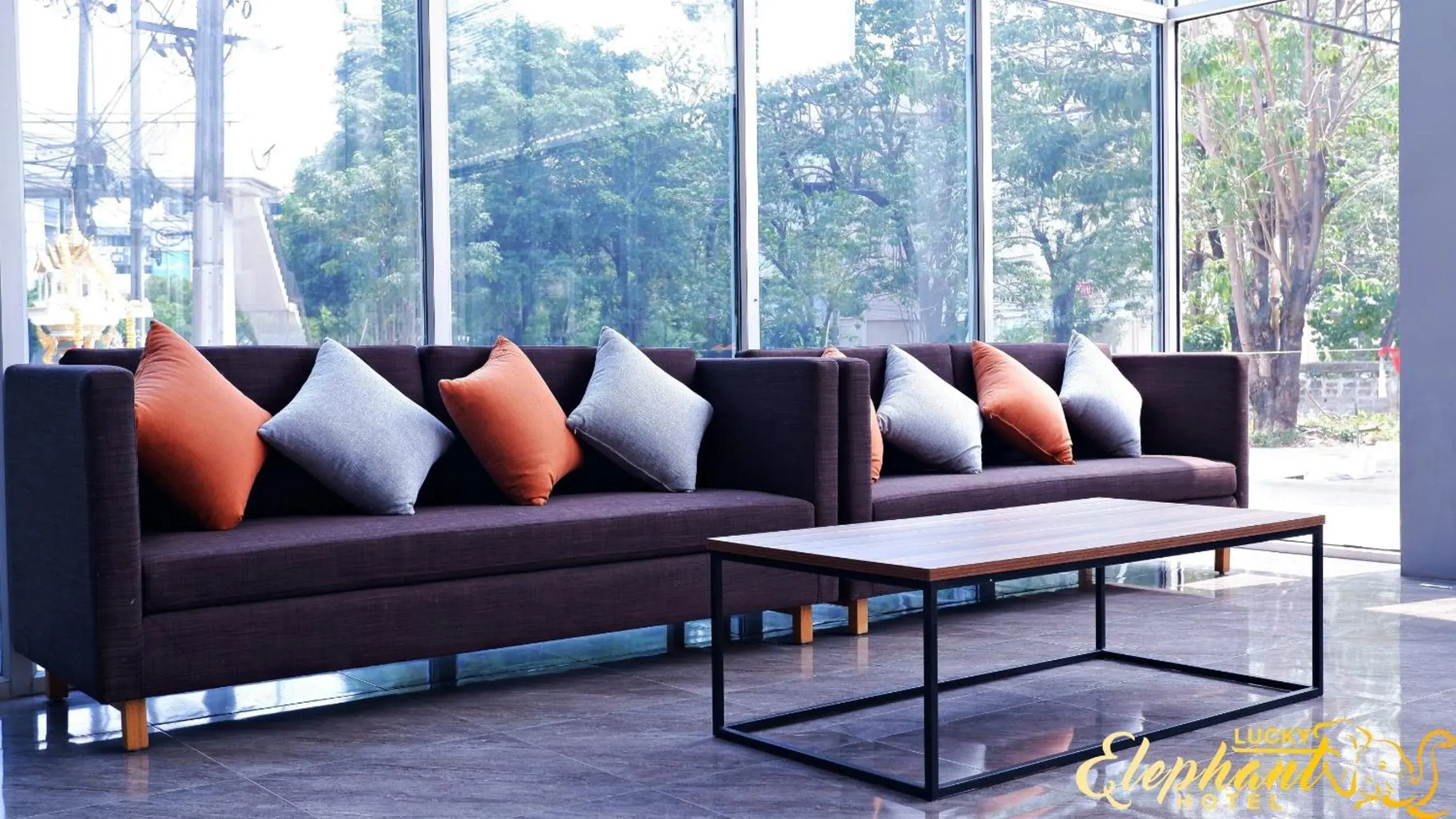 Lobby or reception in Lucky Elephant Hotel Lobby or reception in Lucky Elephant Hotel