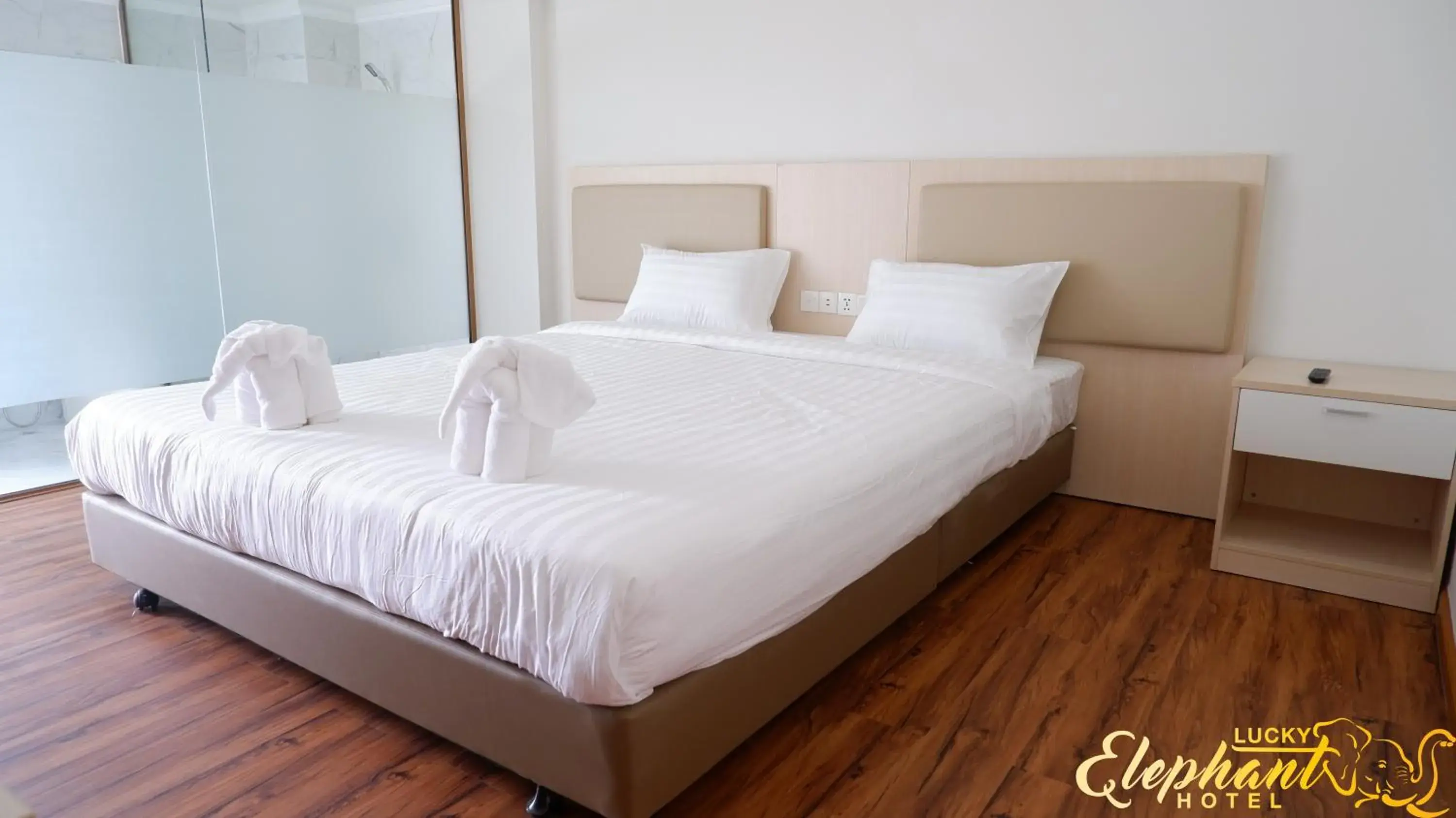 Bedroom, Bed in Lucky Elephant Hotel Bedroom, Bed in Lucky Elephant Hotel