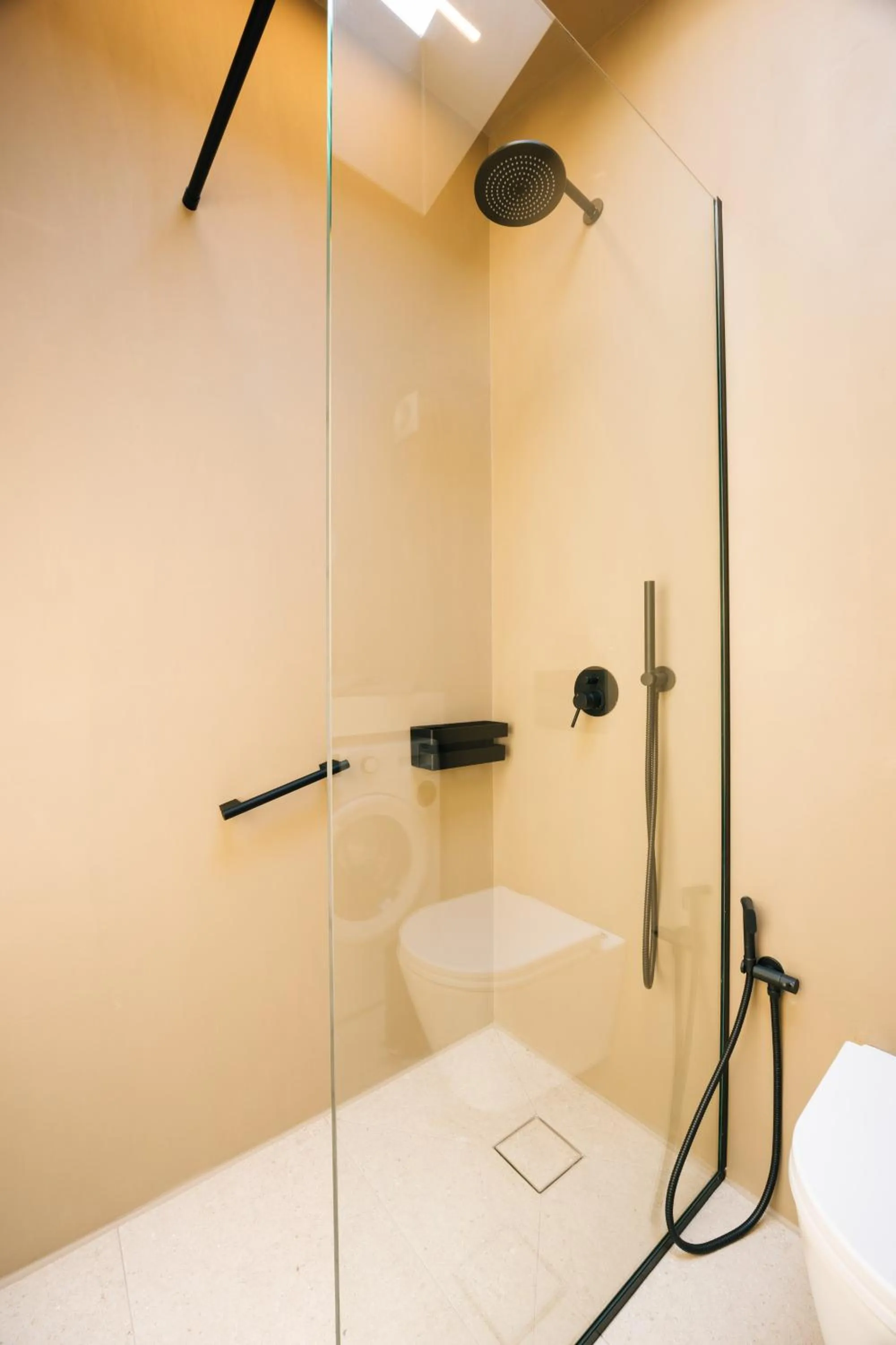 Shower in Mirthea Suites