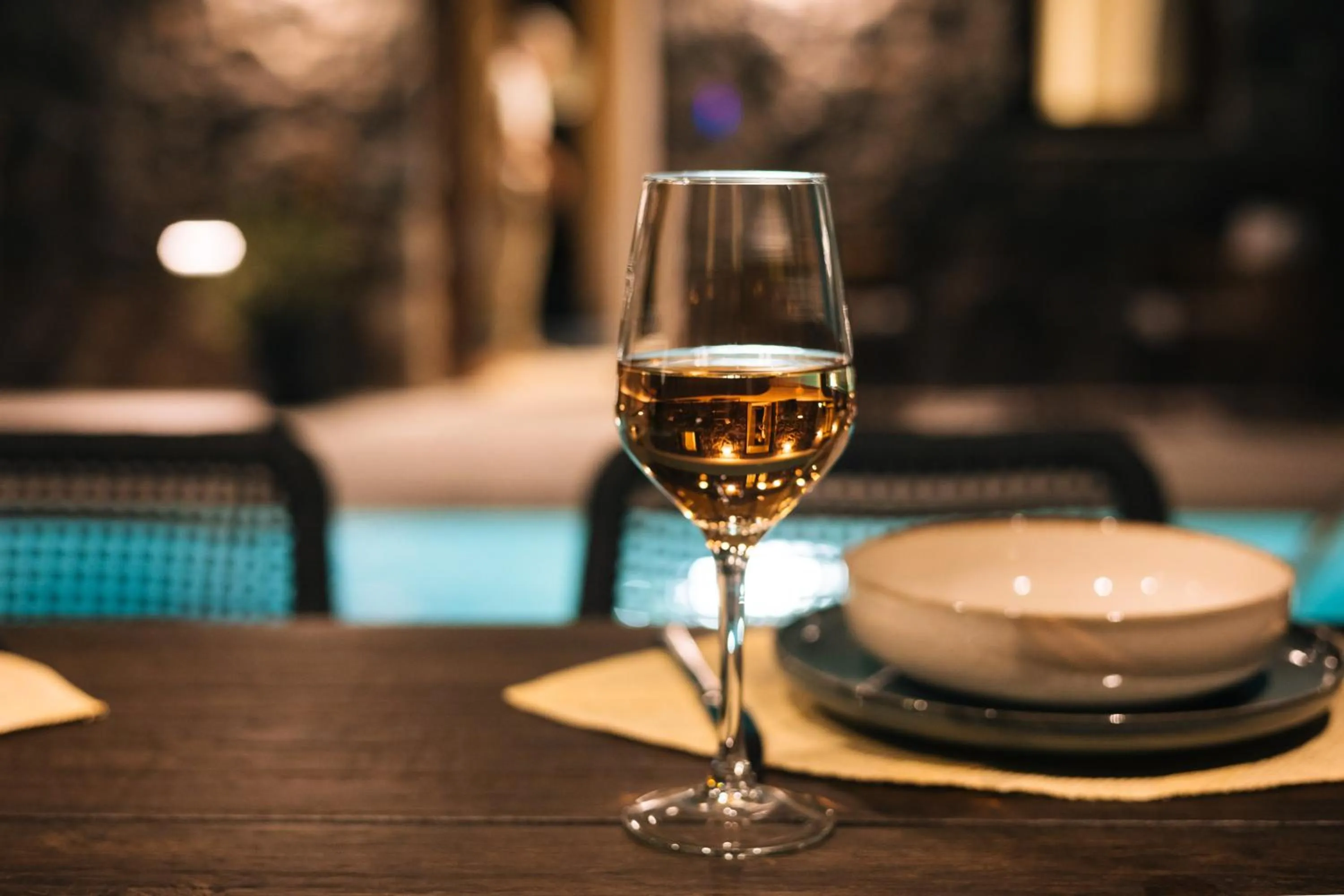 Pool view in Mirthea Suites