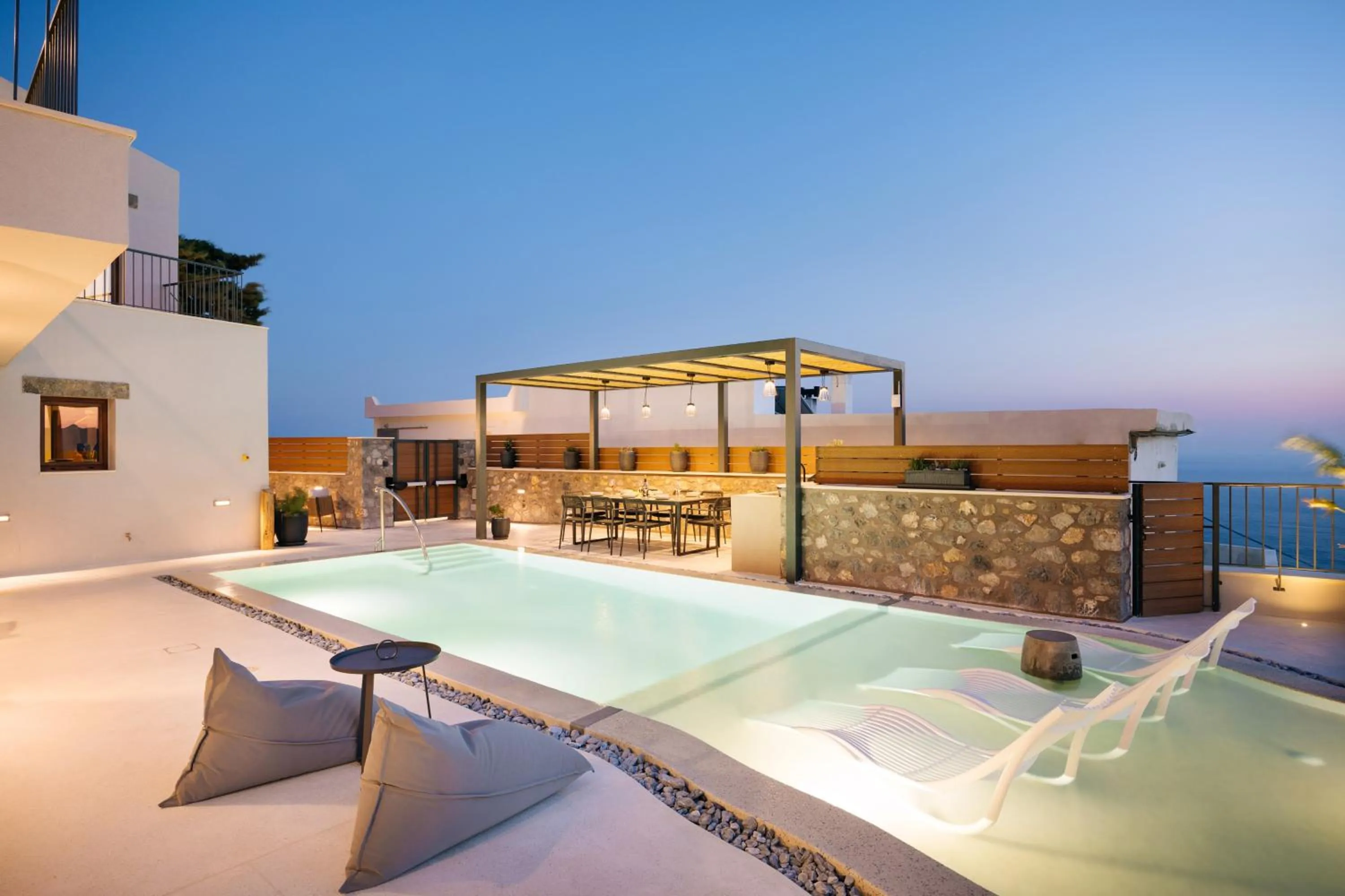 Natural landscape in Mirthea Suites