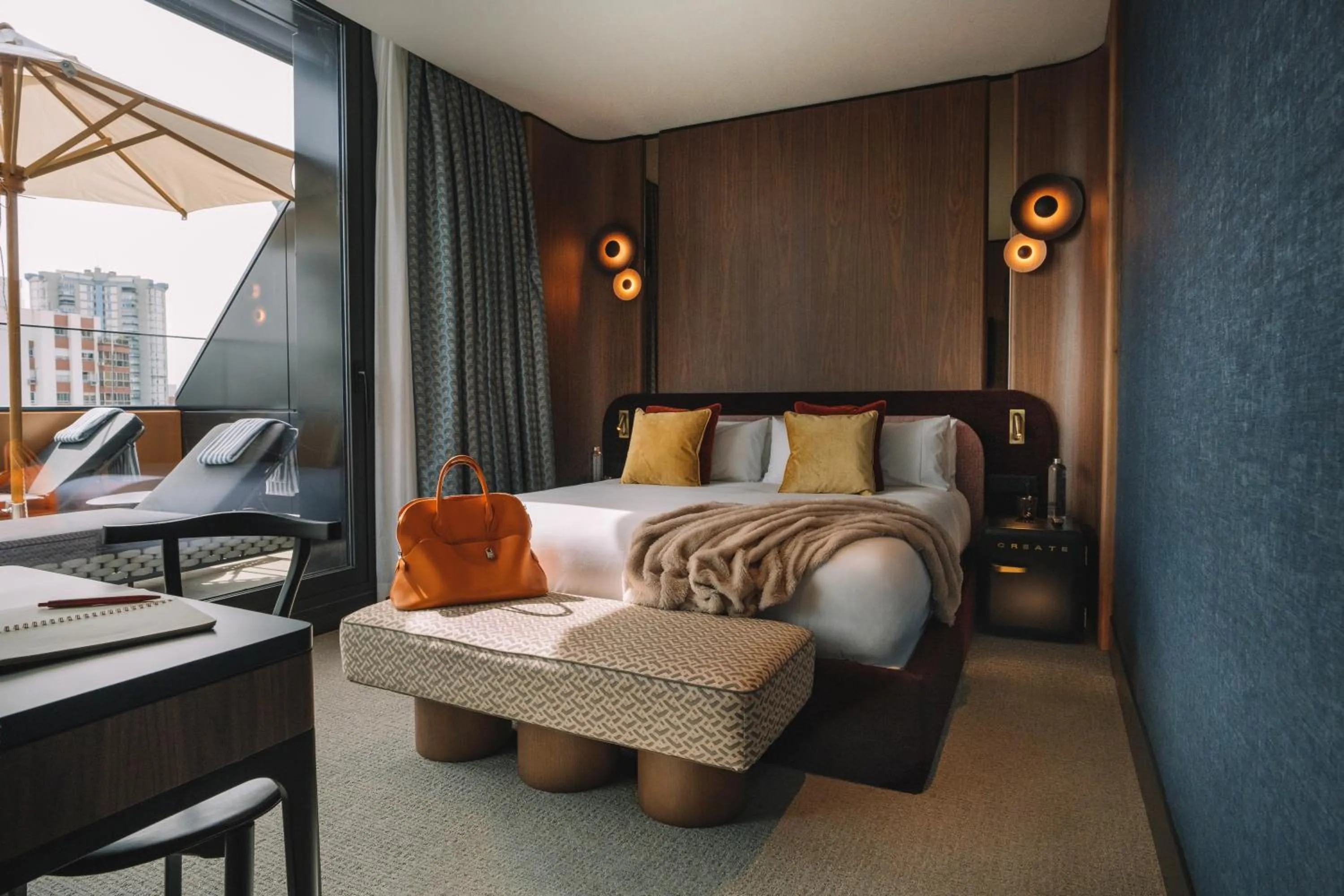 Bed in Hotel Pinar Plaza