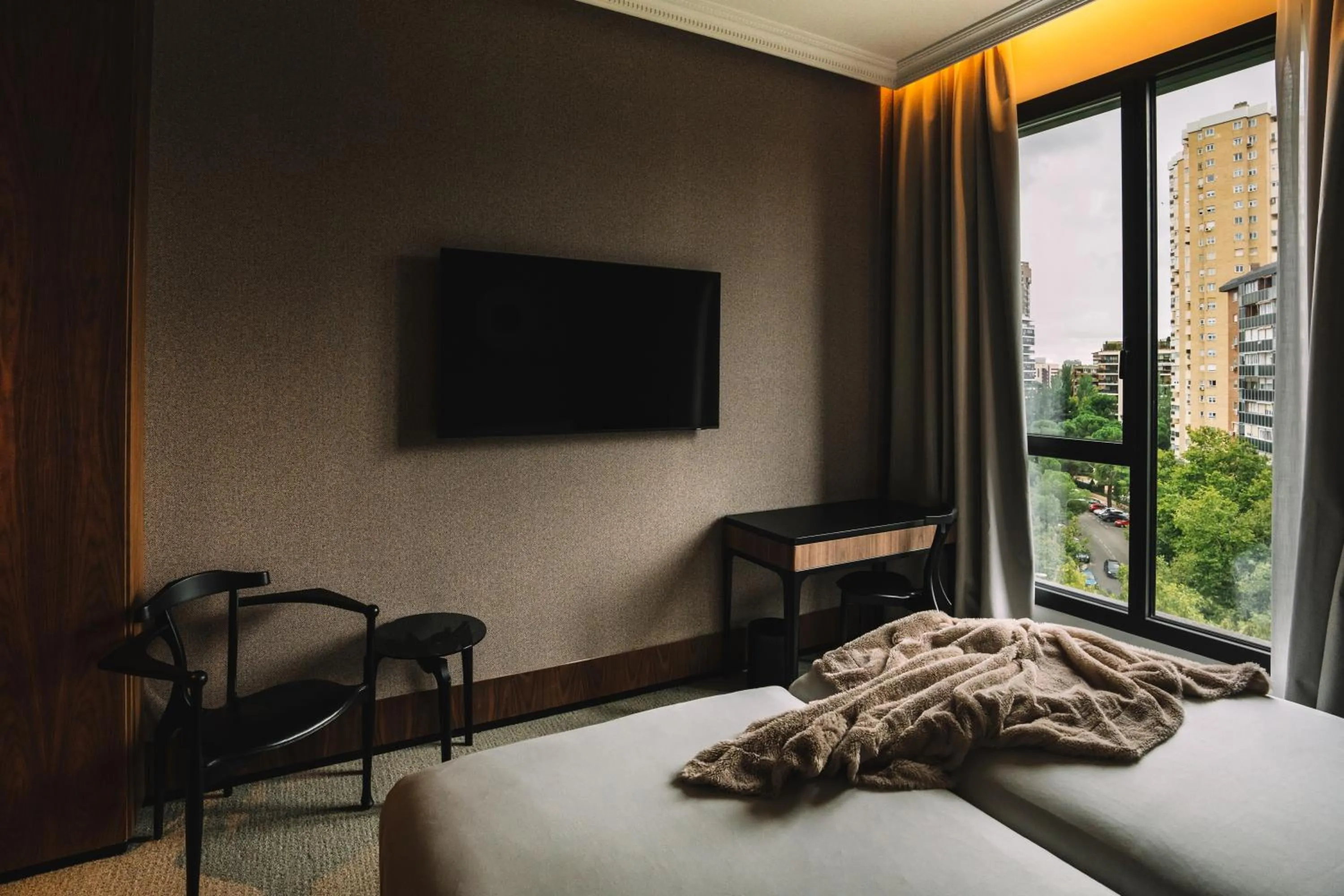 TV and multimedia, Bed in Hotel Pinar Plaza