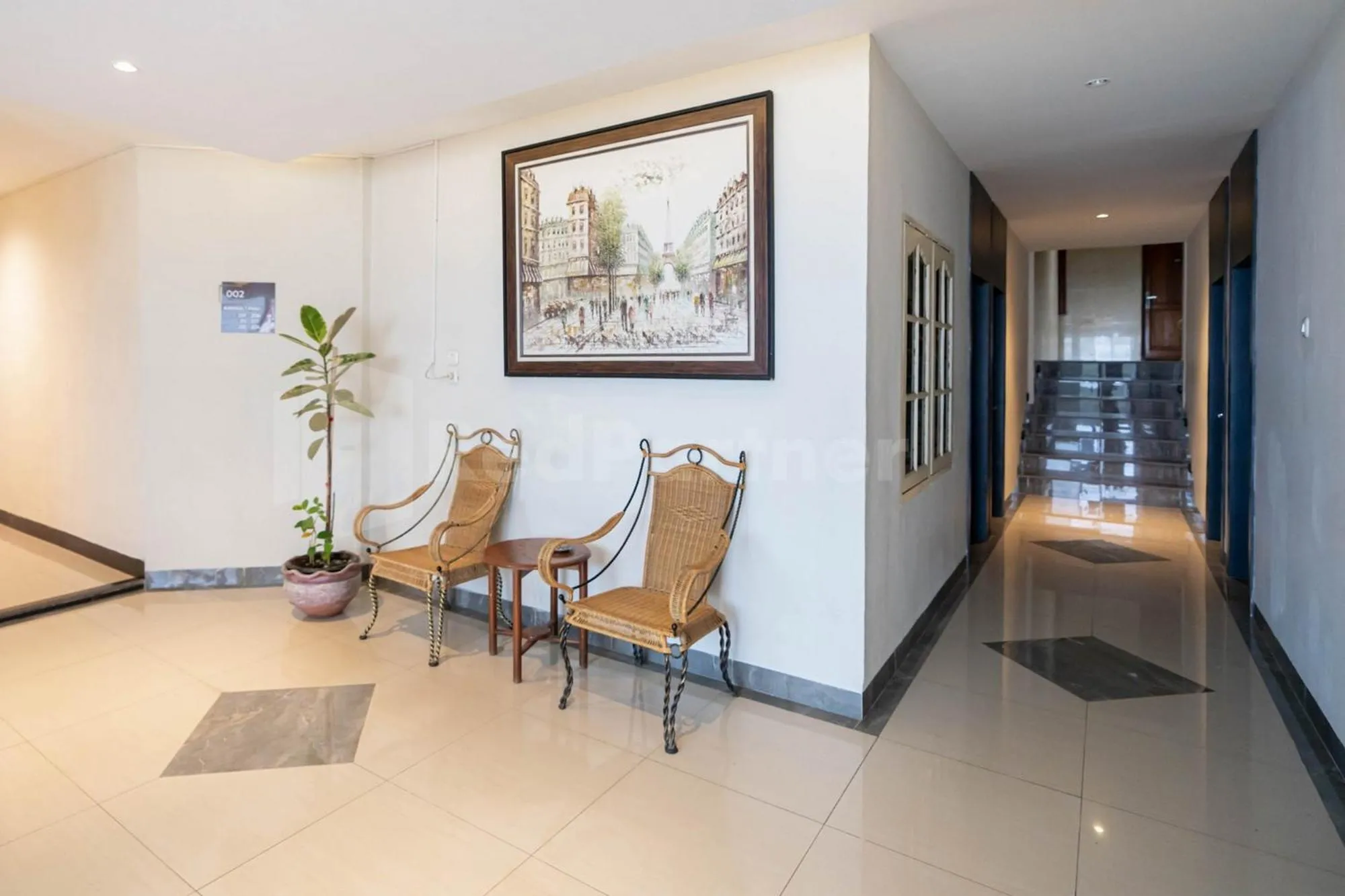 Seating area in New Gentala Hotel Medan RedPartner