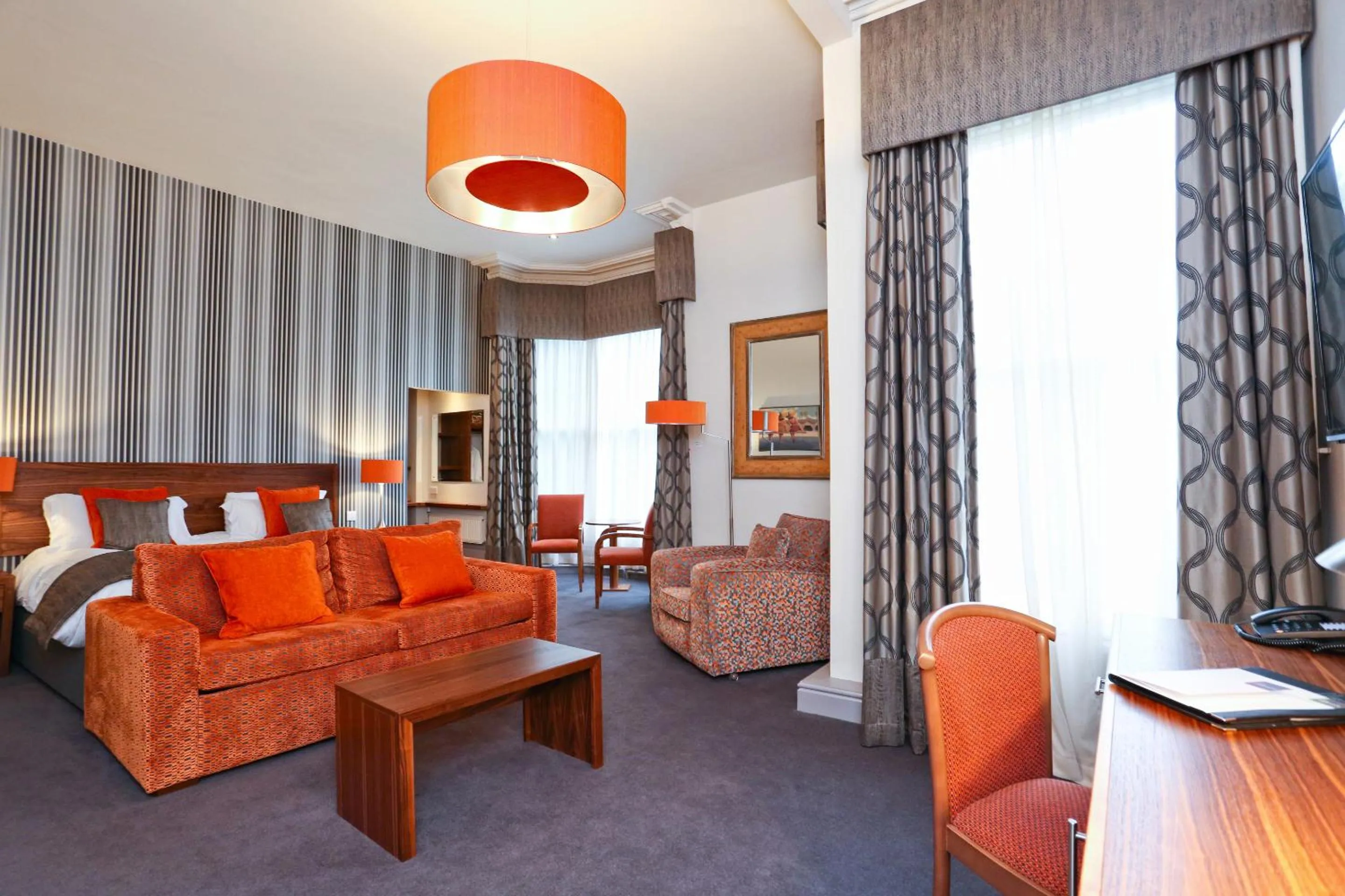 Photo of the whole room in Belmont Hotel Leicester