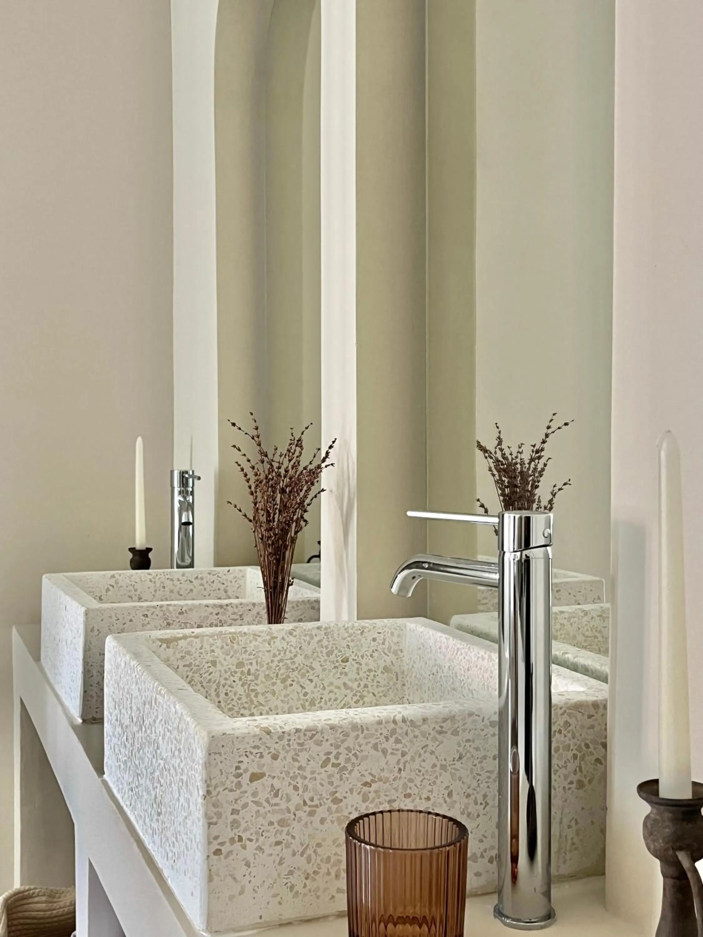 Bathroom in Thymises Boutique Hotel