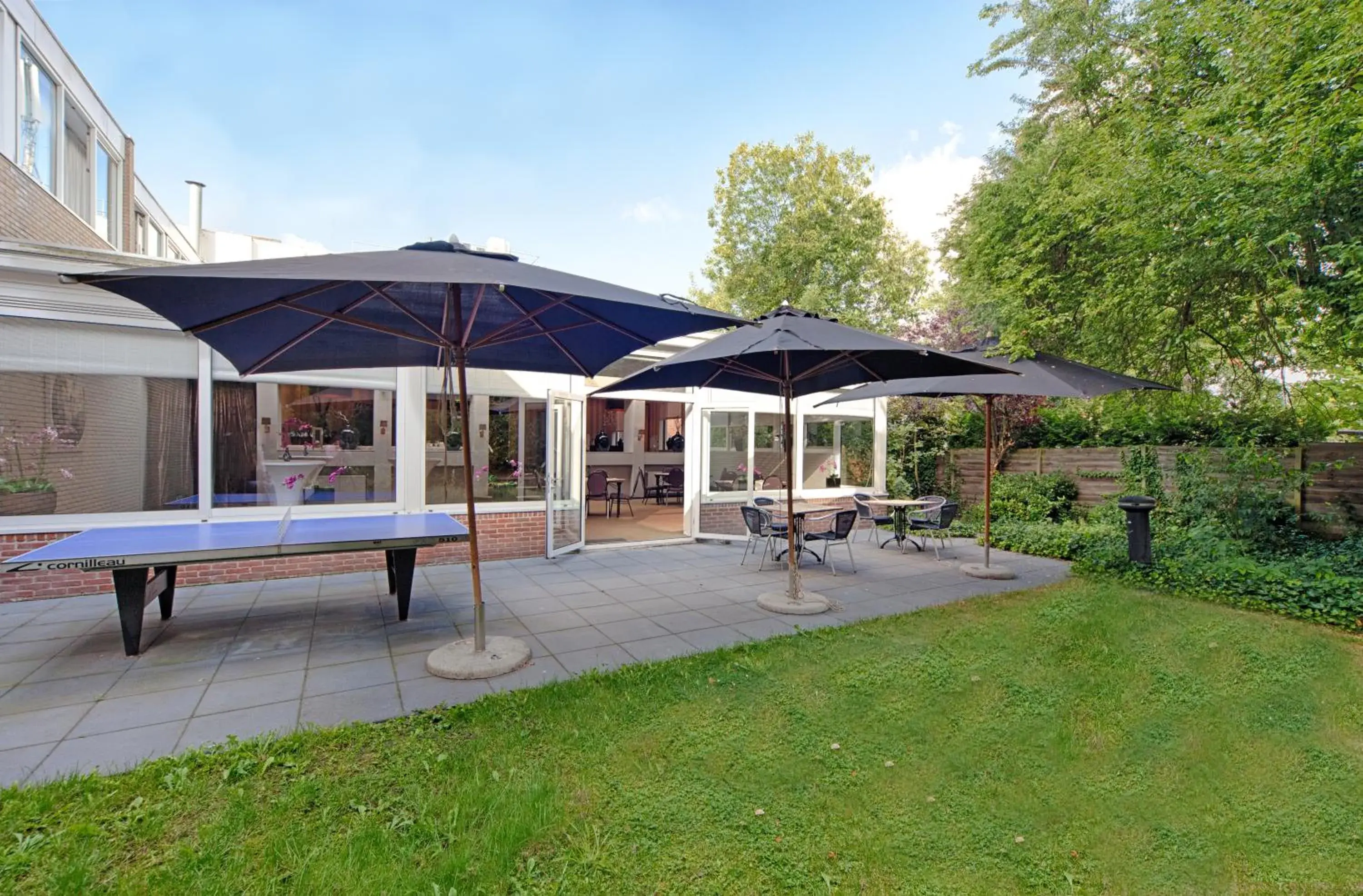 Patio in Fletcher Hotel Restaurant Hellendoorn Patio in Fletcher Hotel Restaurant Hellendoorn