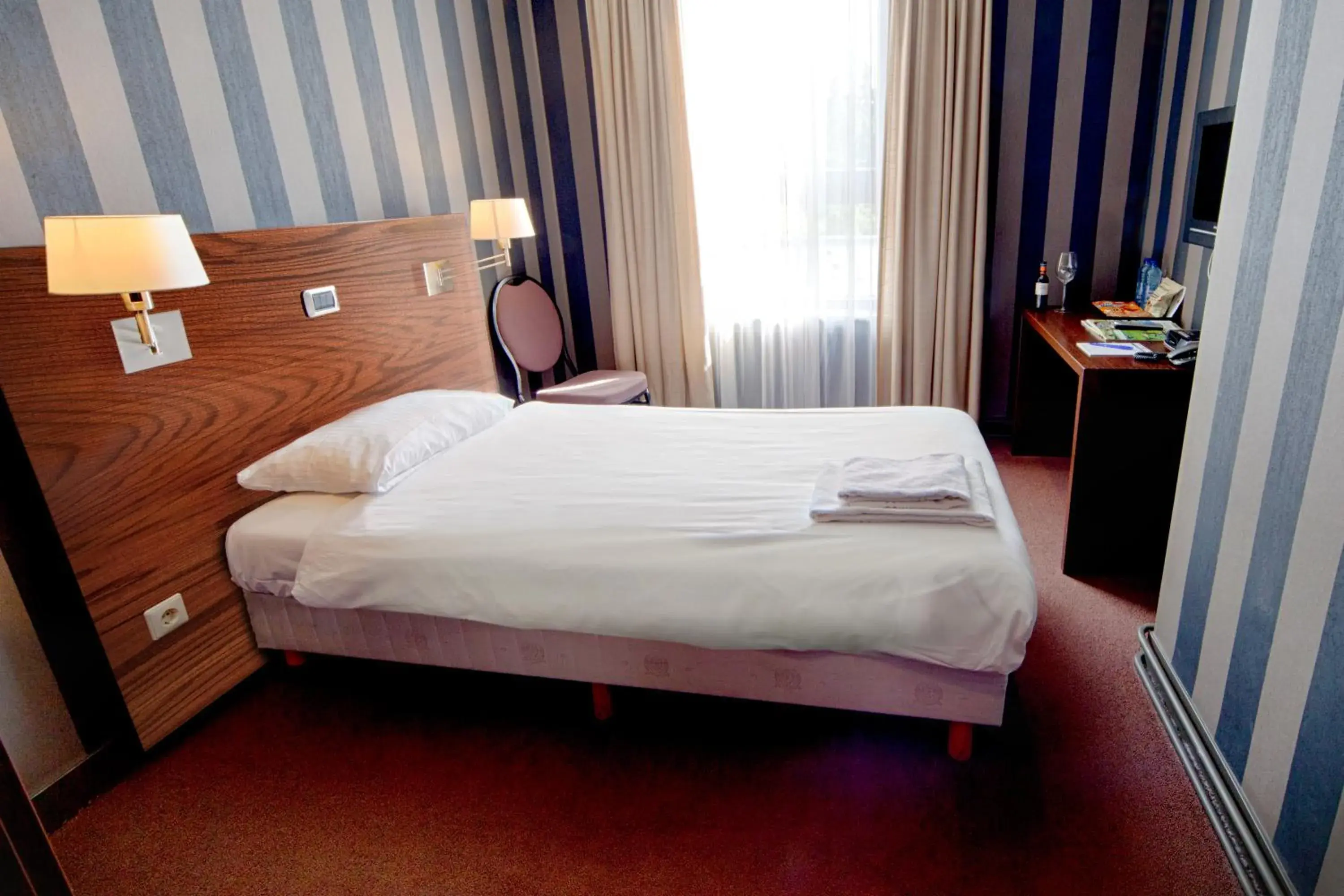 Bed in Fletcher Hotel Restaurant Hellendoorn Bed in Fletcher Hotel Restaurant Hellendoorn