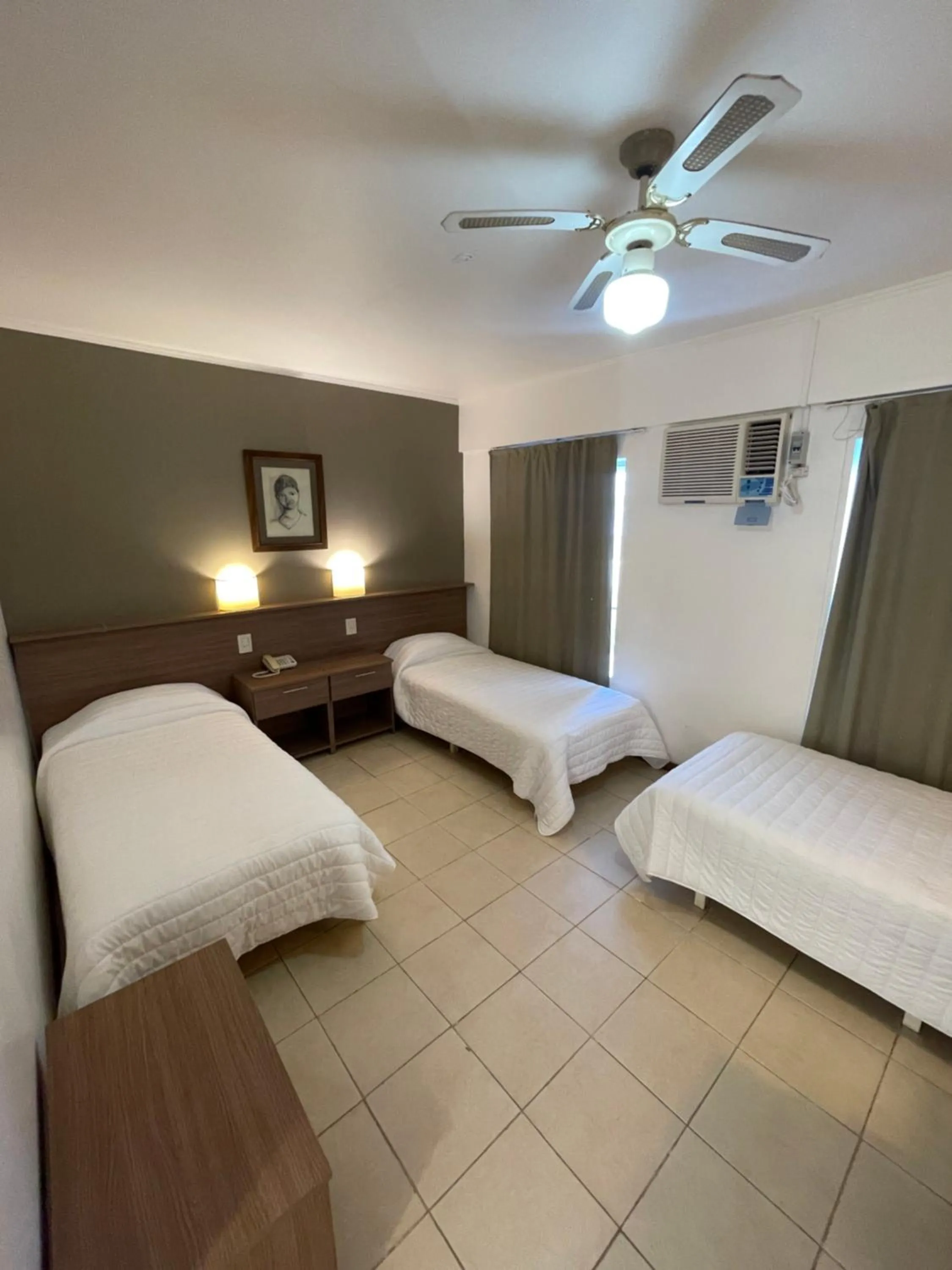 Bed in Julio Cesar Hotel
