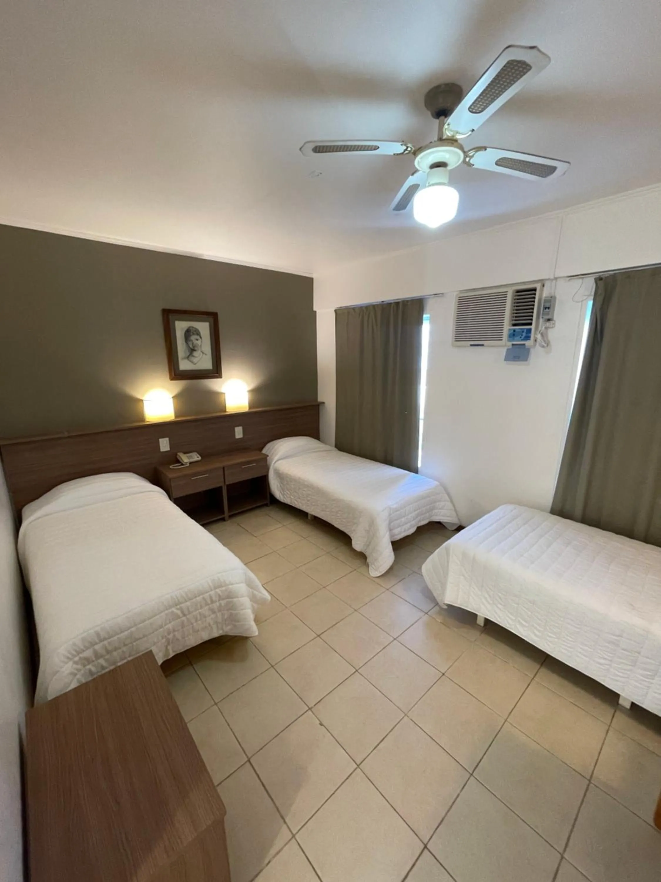 Bed in Julio Cesar Hotel