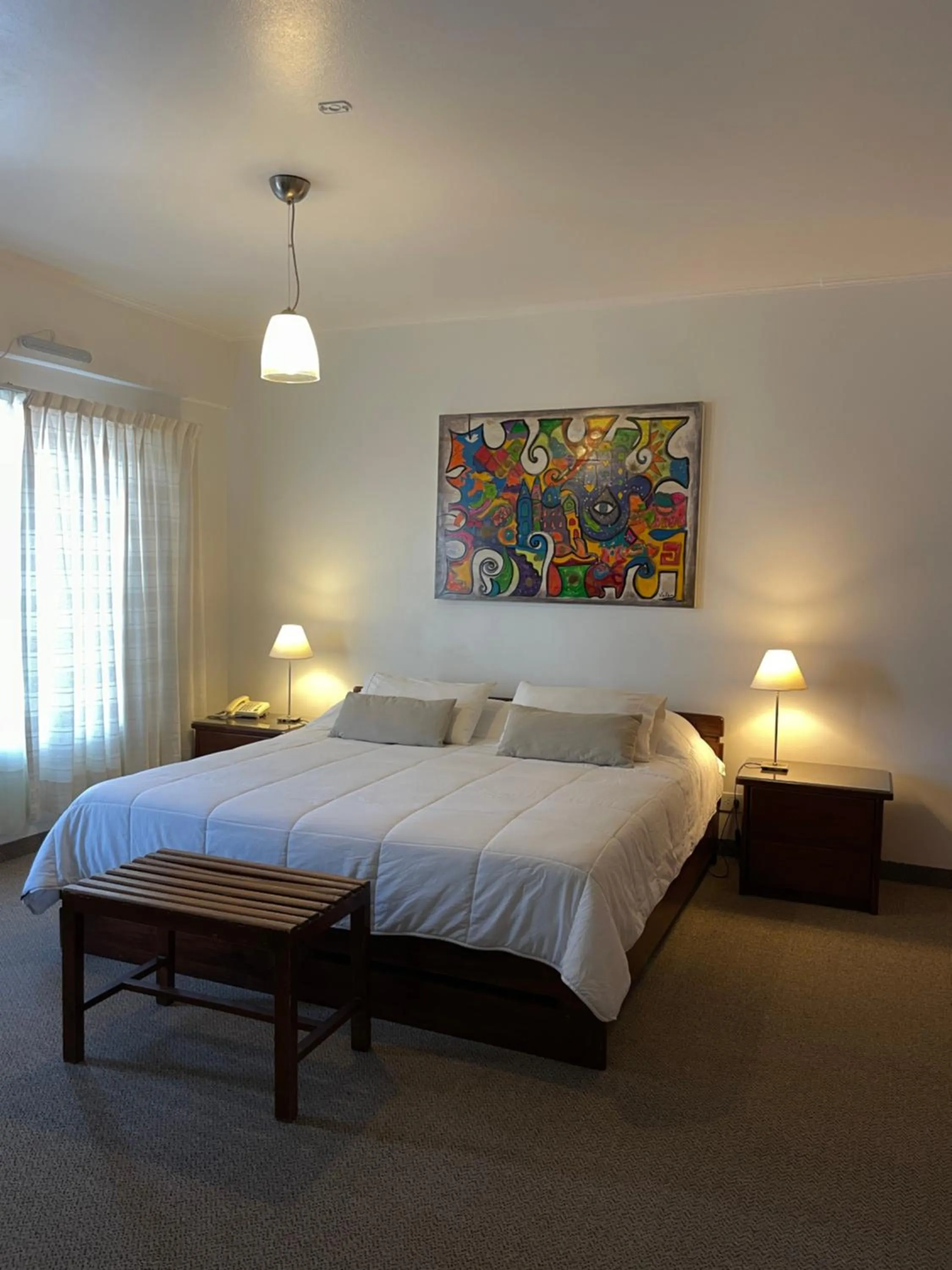 Bed in Julio Cesar Hotel