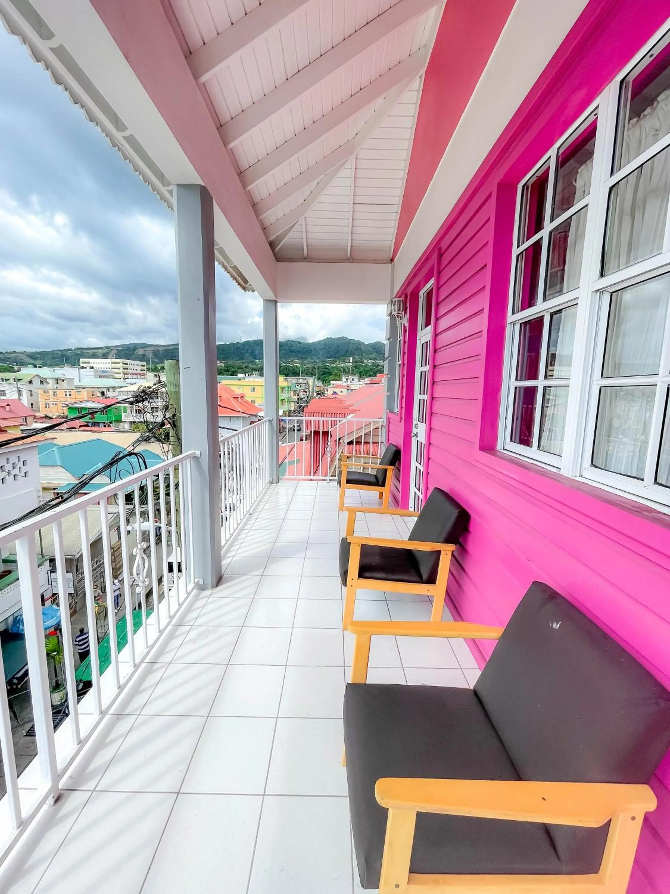 Property building in La Flamboyant Hotel