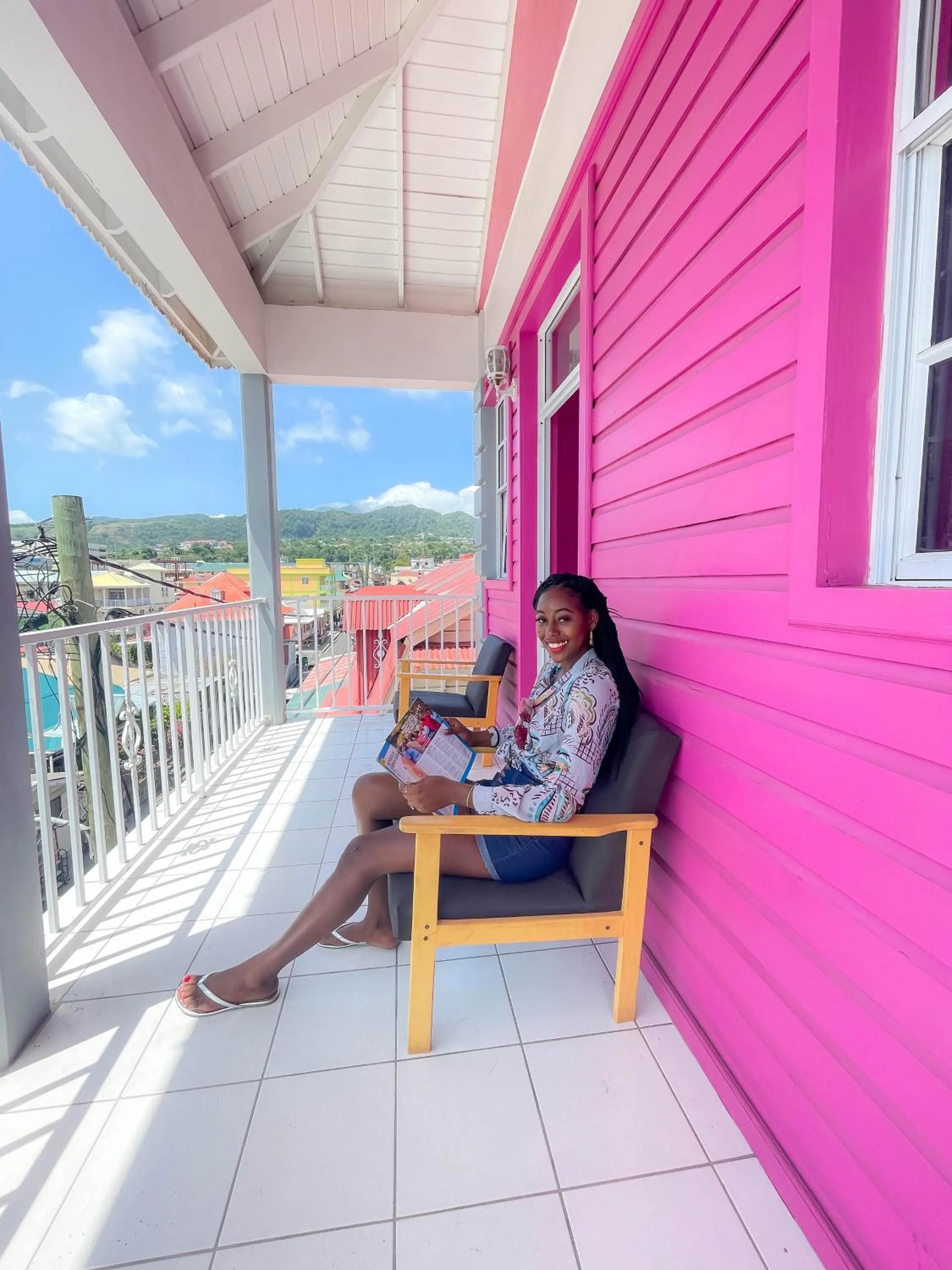 Property building in La Flamboyant Hotel