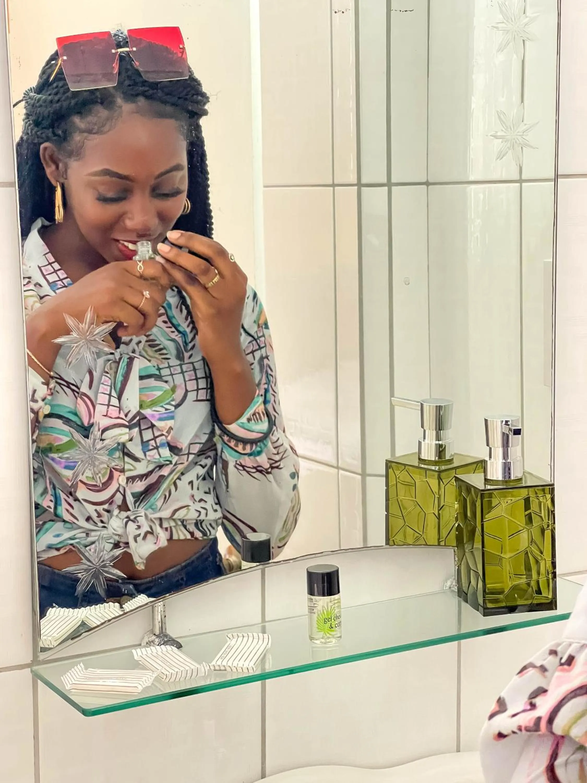 Bathroom in La Flamboyant Hotel