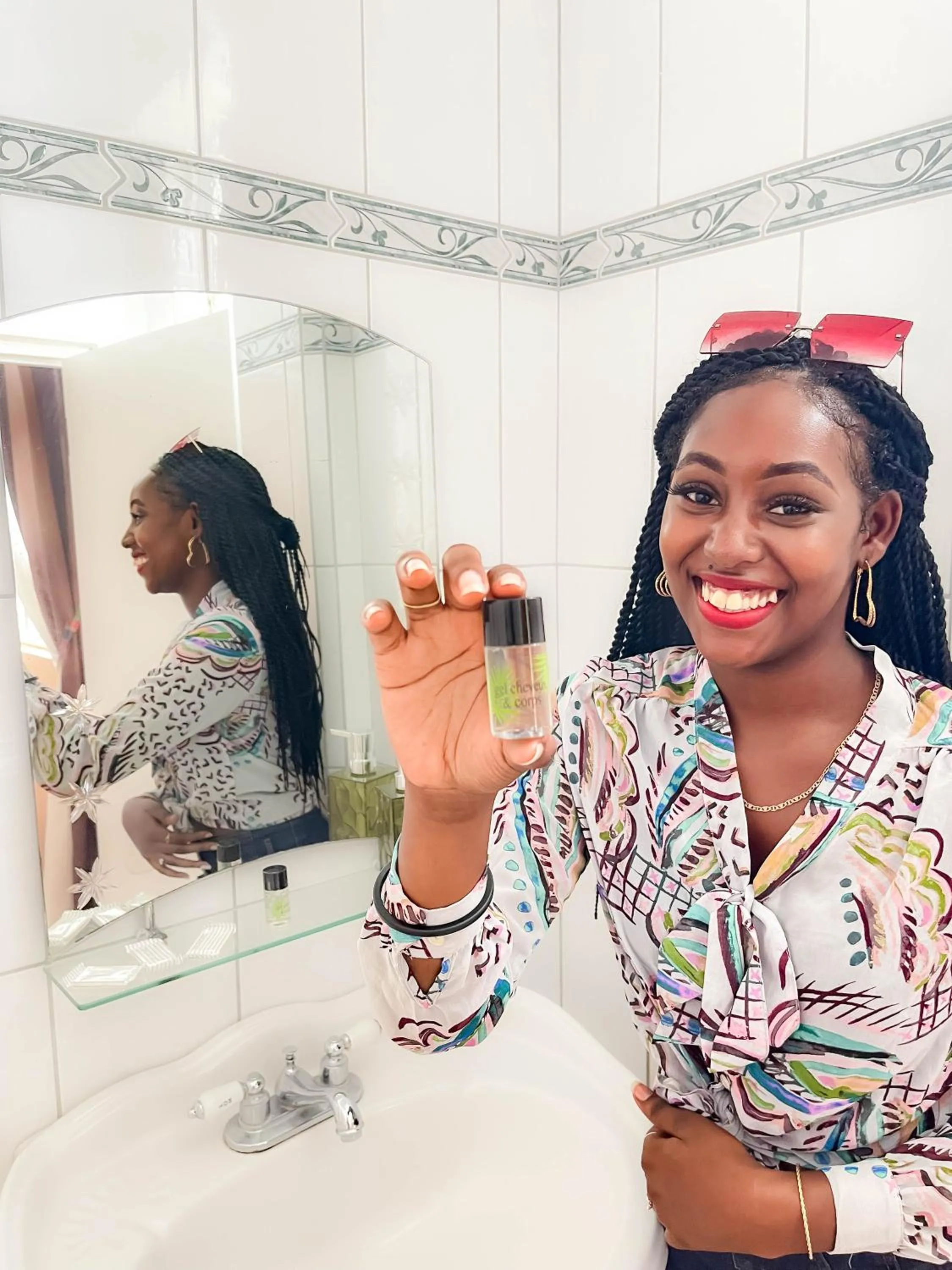 Bathroom in La Flamboyant Hotel