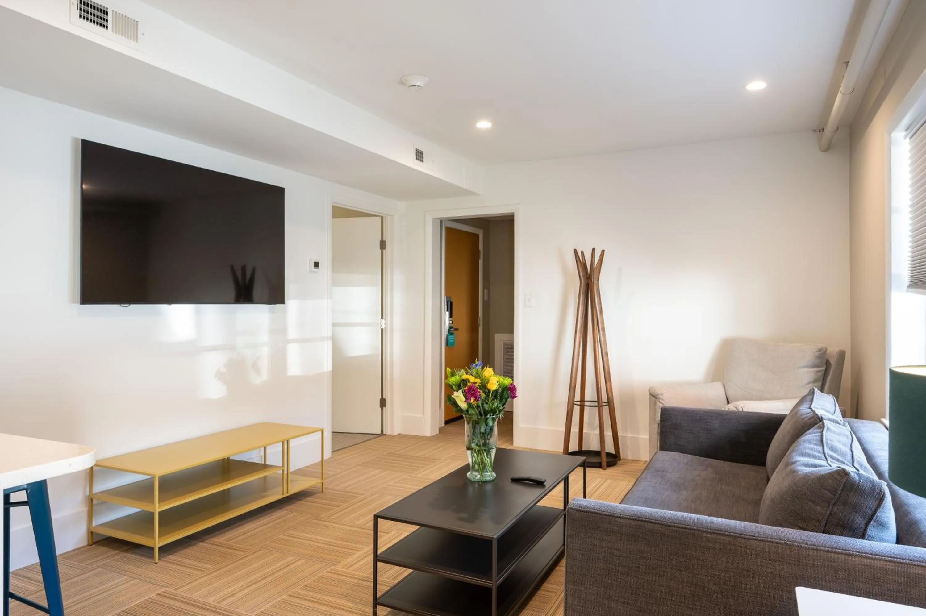 TV and multimedia in Little Mod Hotel at the University