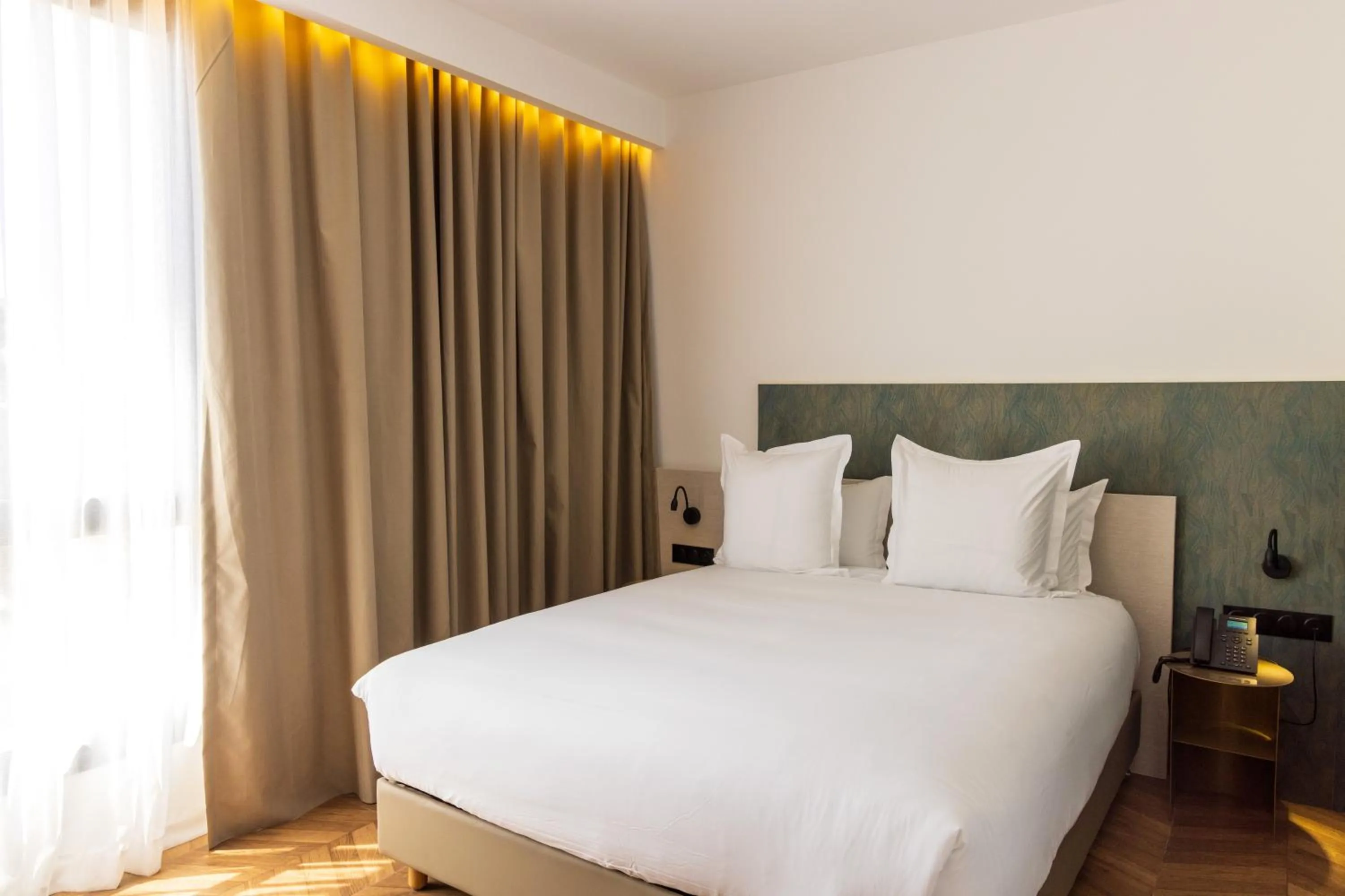 Bed in DIAGONAL HOTEL