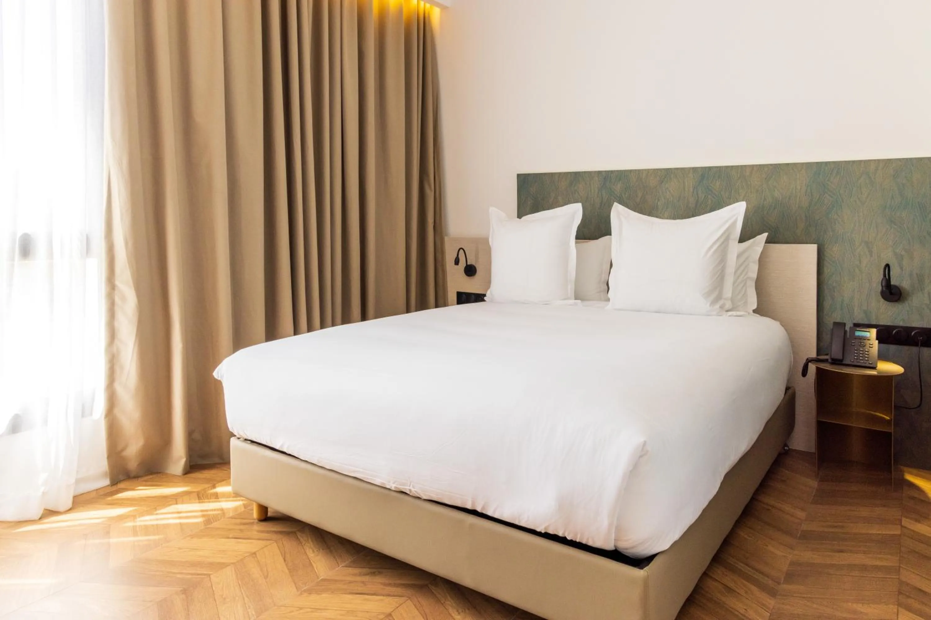 Bed in DIAGONAL HOTEL