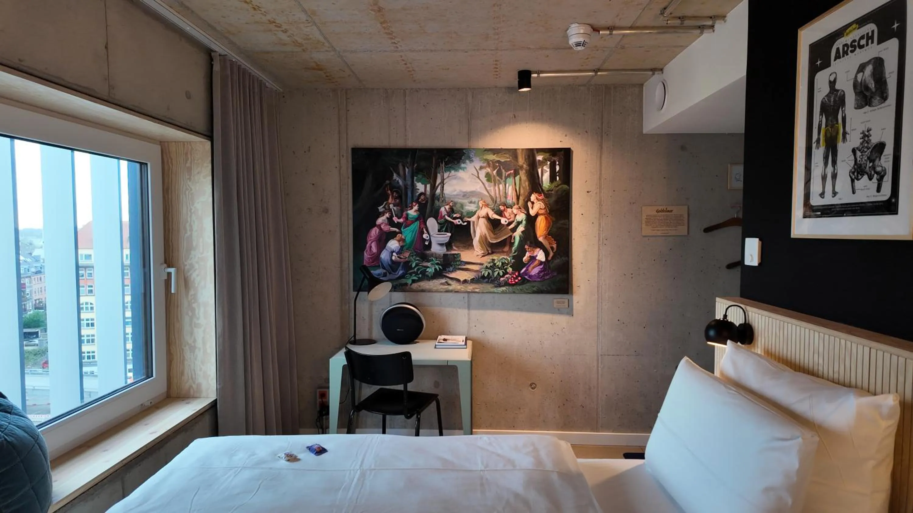 Photo of the whole room, Bed in Villa Viva Hamburg - Neueröffnung Nov 2023