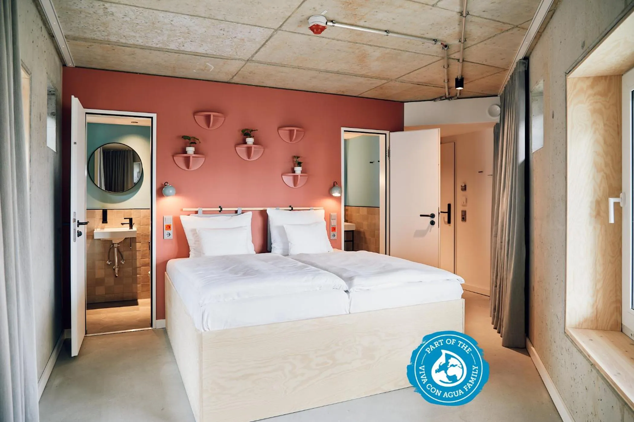 Bedroom, Bed in Villa Viva - ein Haus das Brunnen baut