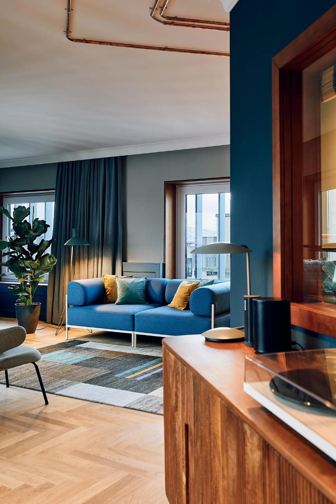 Living room, Seating Area in Villa Viva Hamburg - Neueröffnung Nov 2023