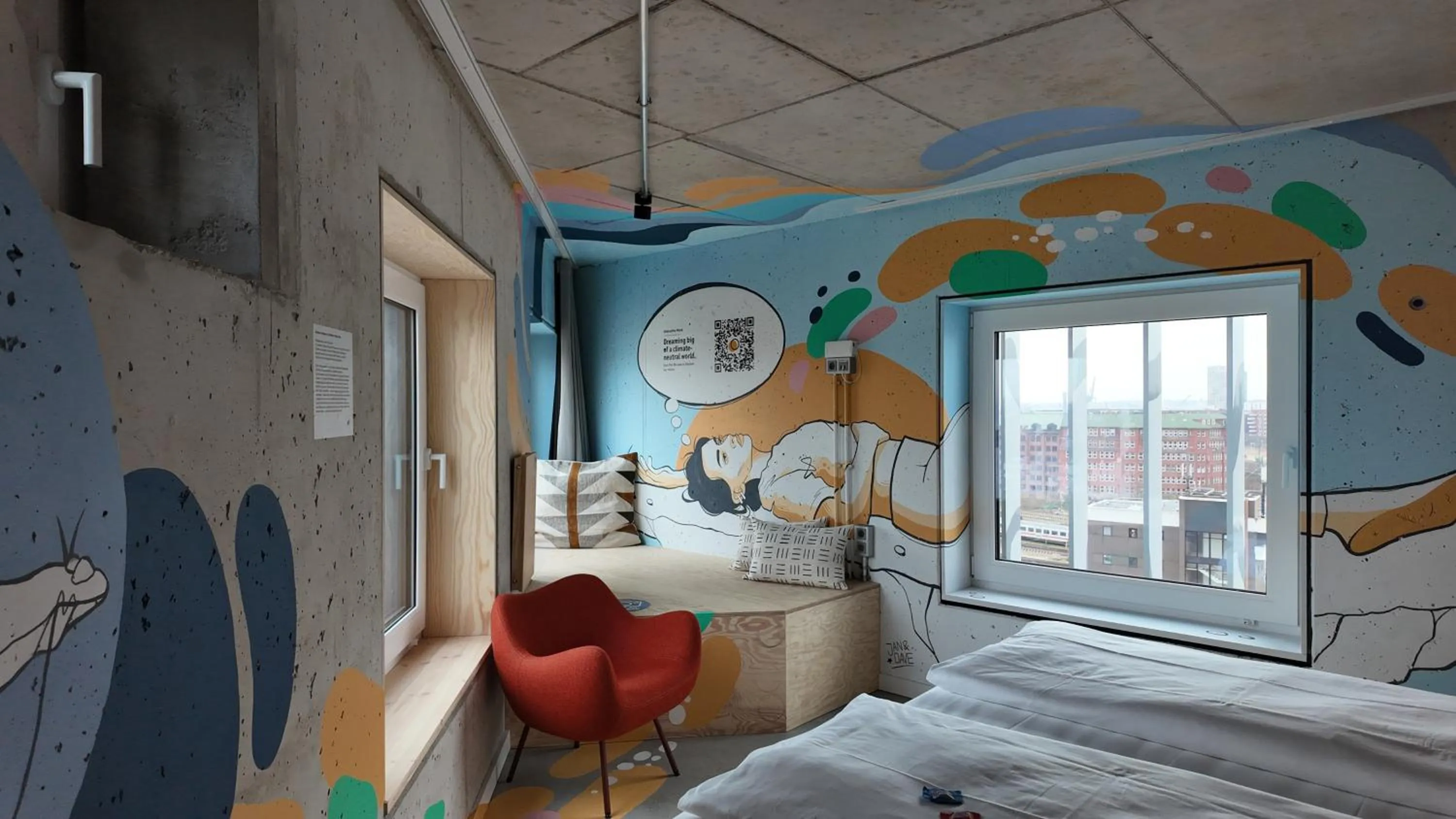 Photo of the whole room, Bed in Villa Viva Hamburg - Neueröffnung Nov 2023