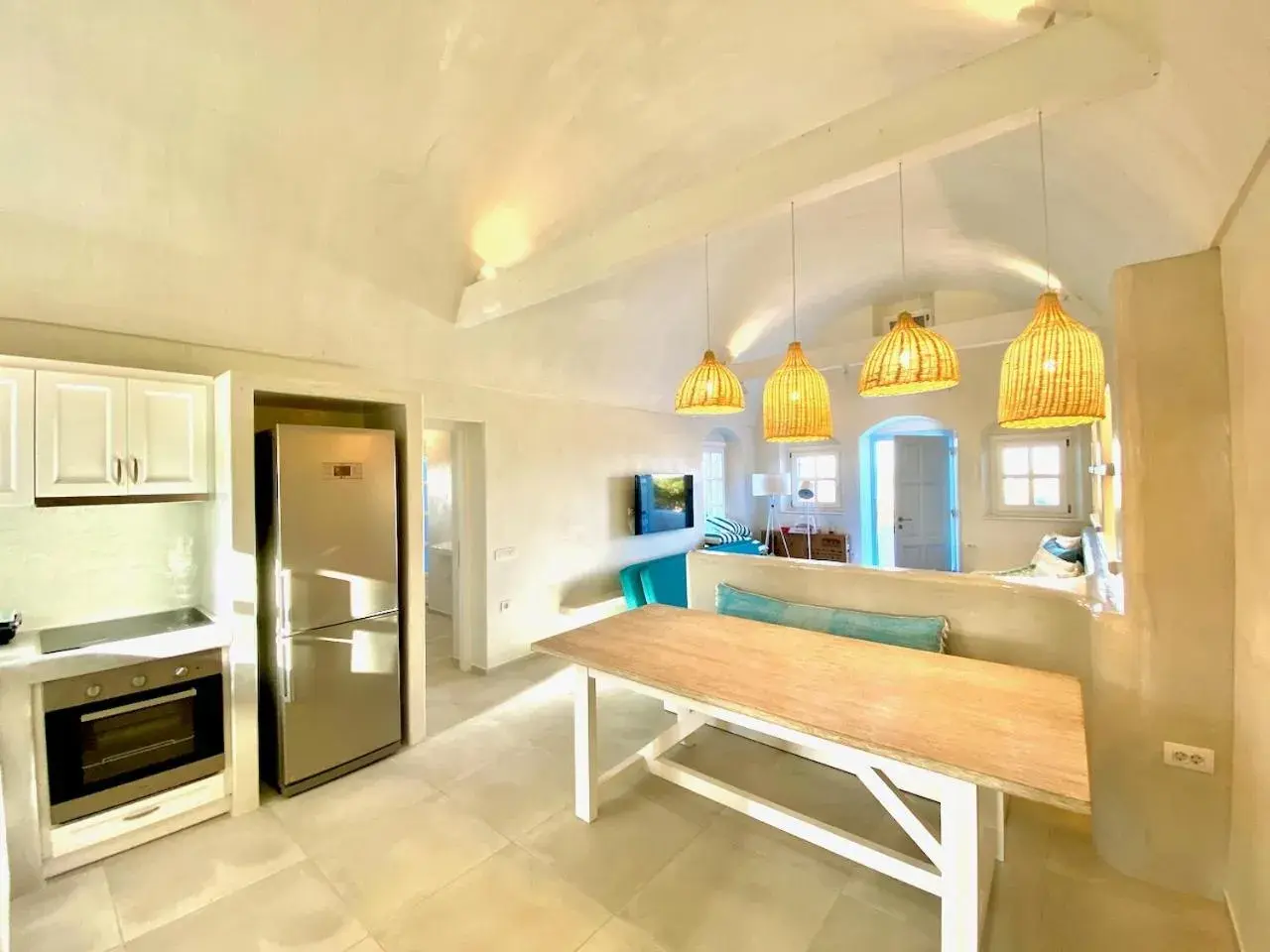 Kitchen or kitchenette, Bed in Sienna Eco Resort Kitchen or kitchenette, Bed in Sienna Eco Resort