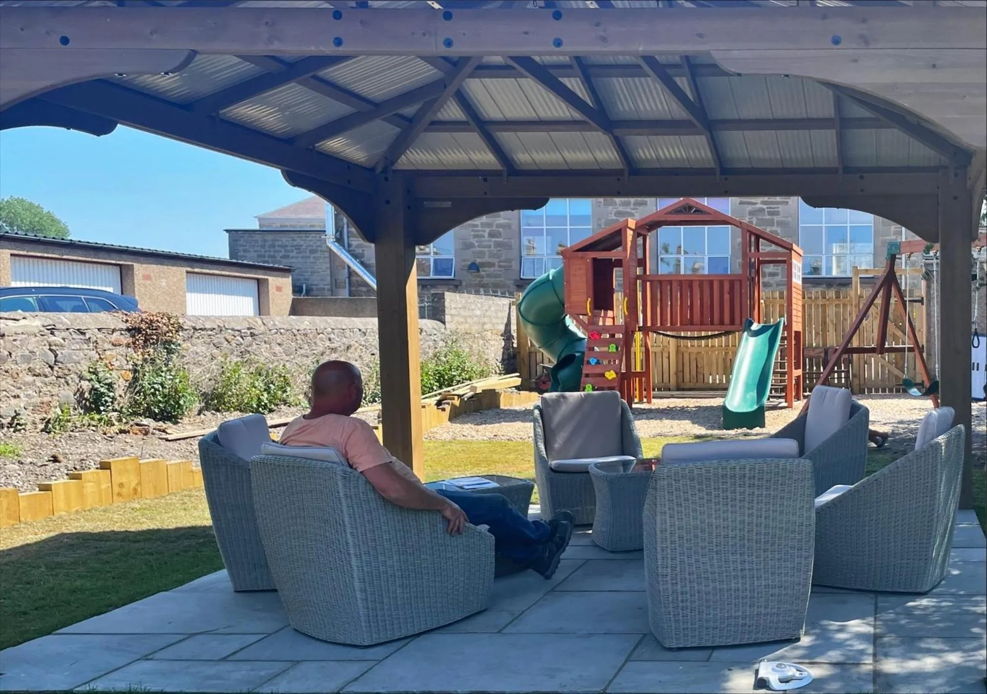 Property building in The Brig & Barrel hotel