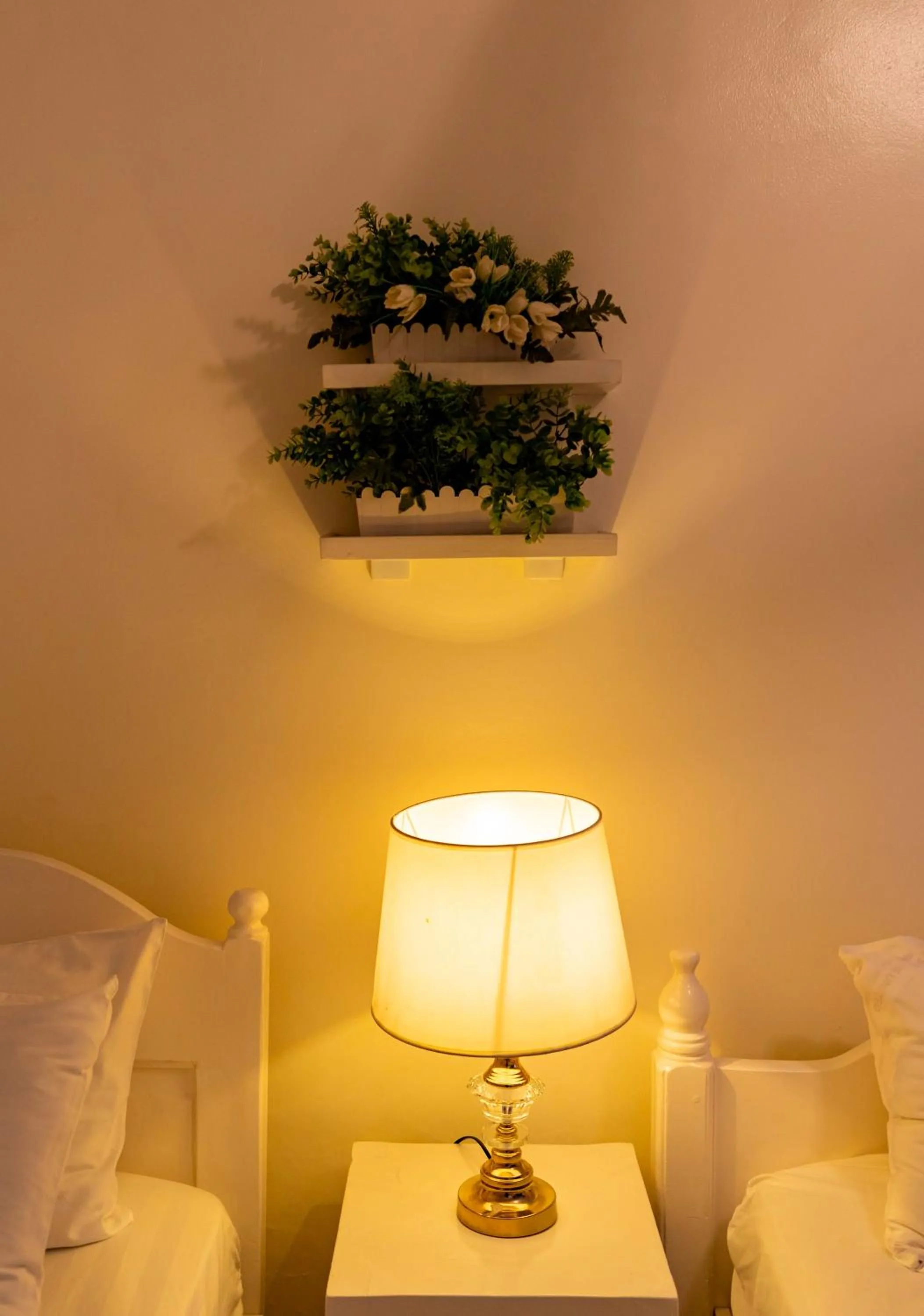 Bed in Blue Veil Villa Hotel