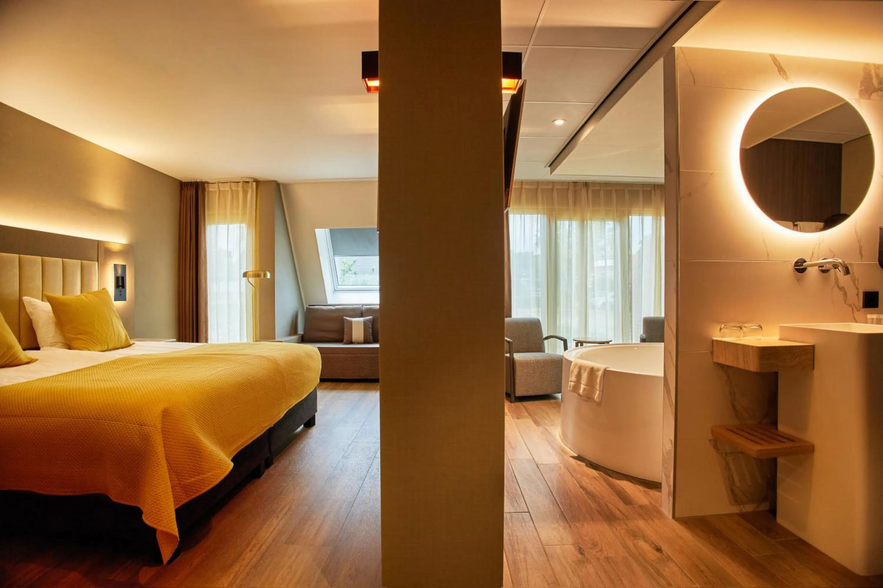 Bed in Hotel Hoogeveen