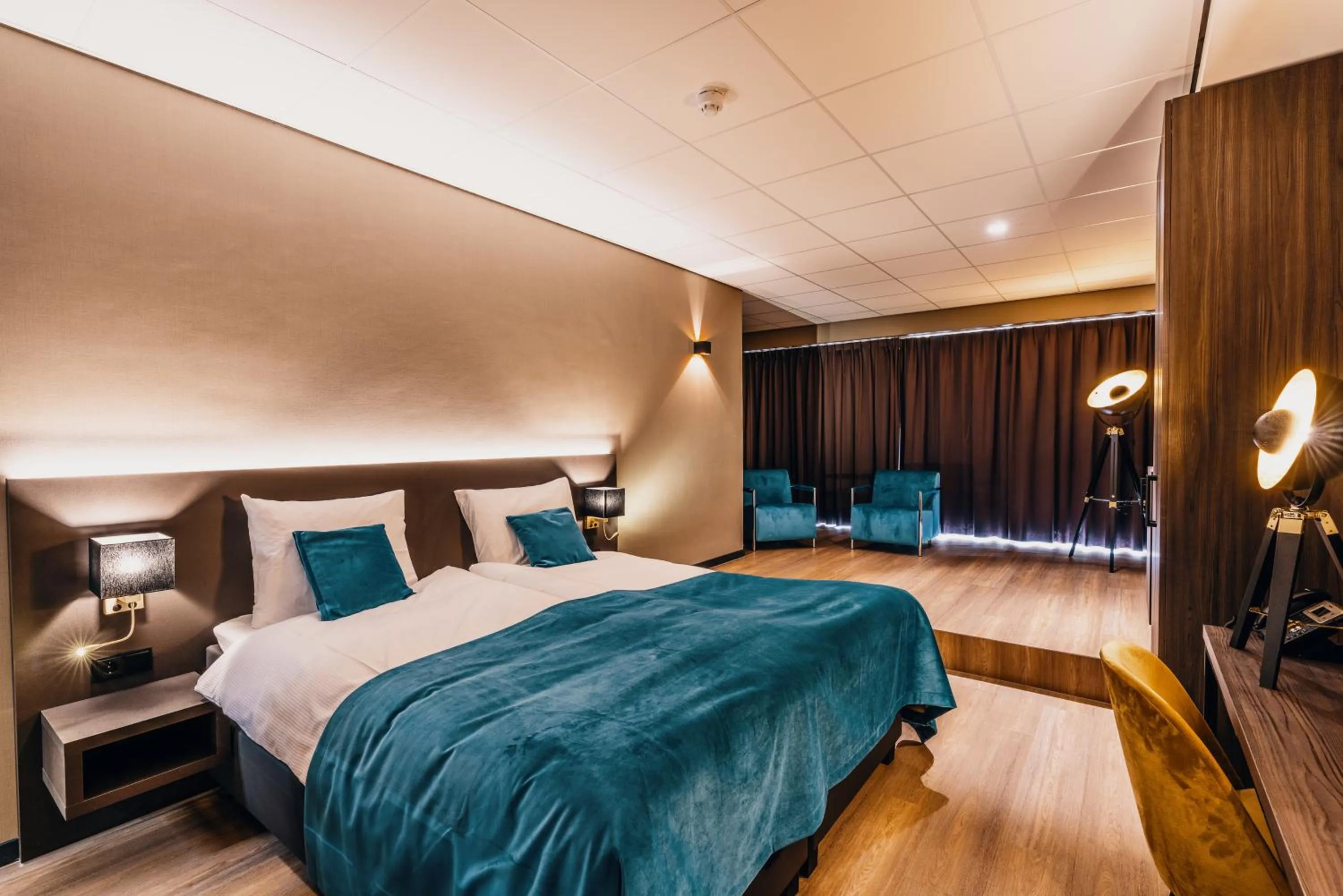 Bed in Hotel Hoogeveen