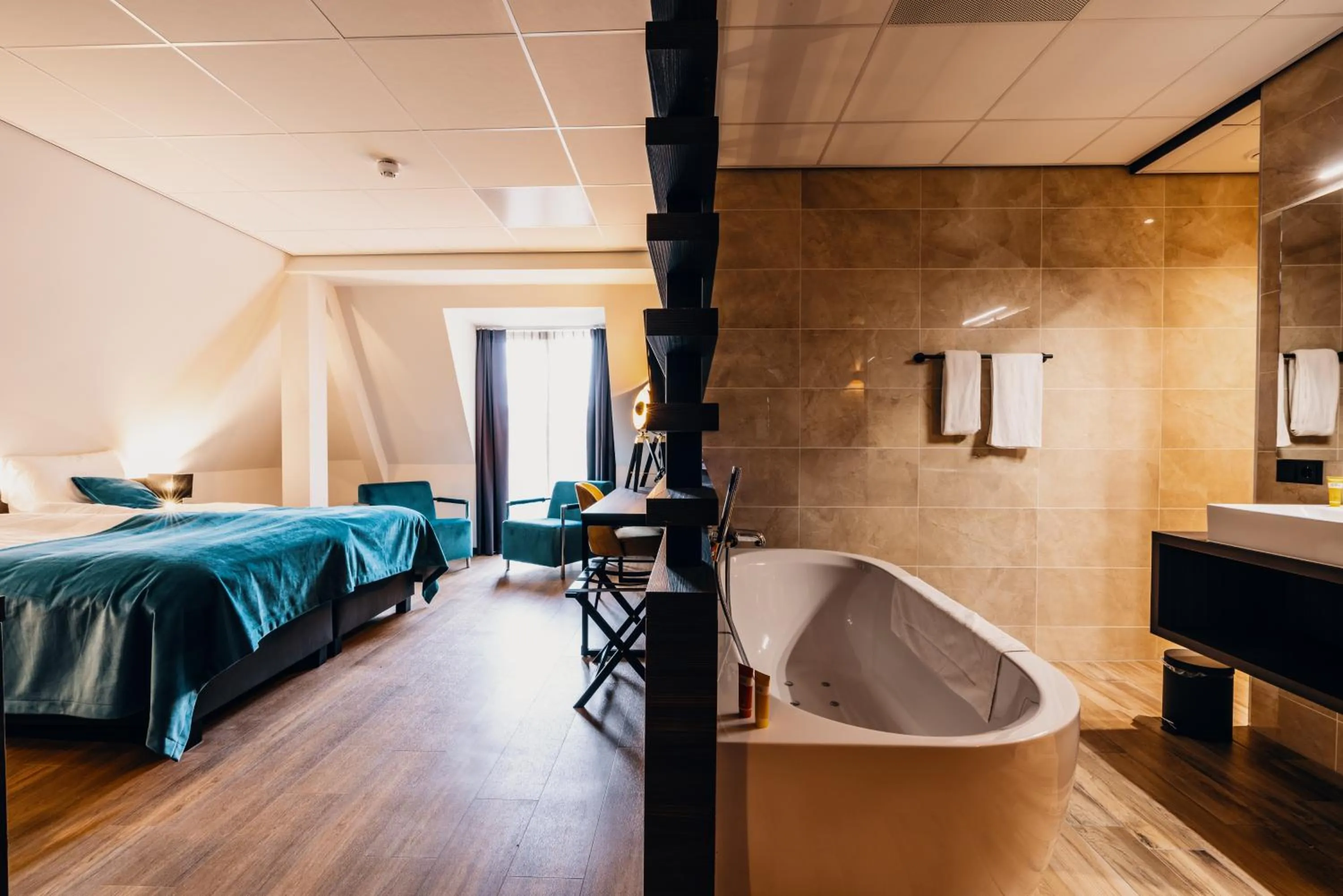 Bed in Hotel Hoogeveen