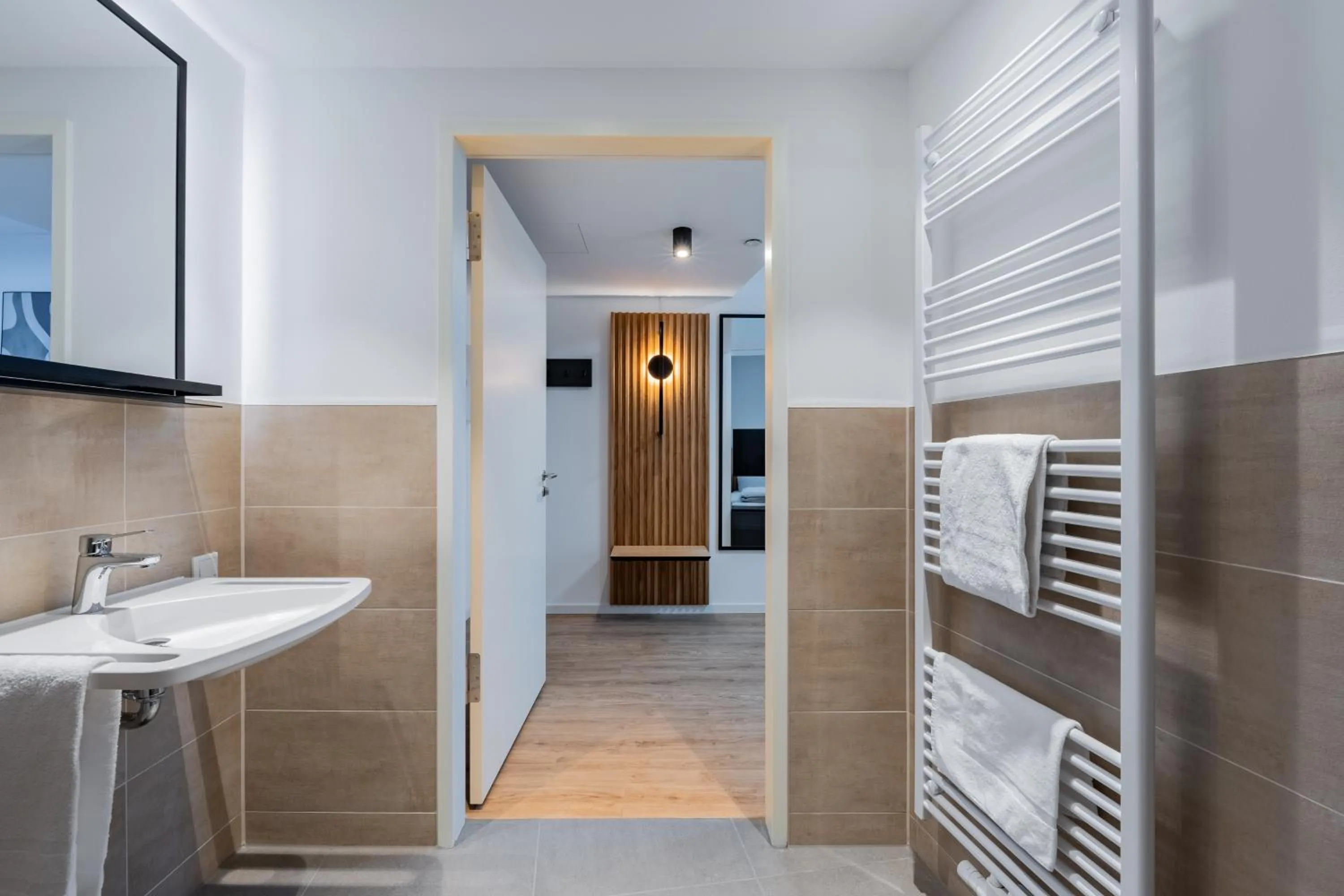 Bathroom in Nena Apartments Berlin Adlershof