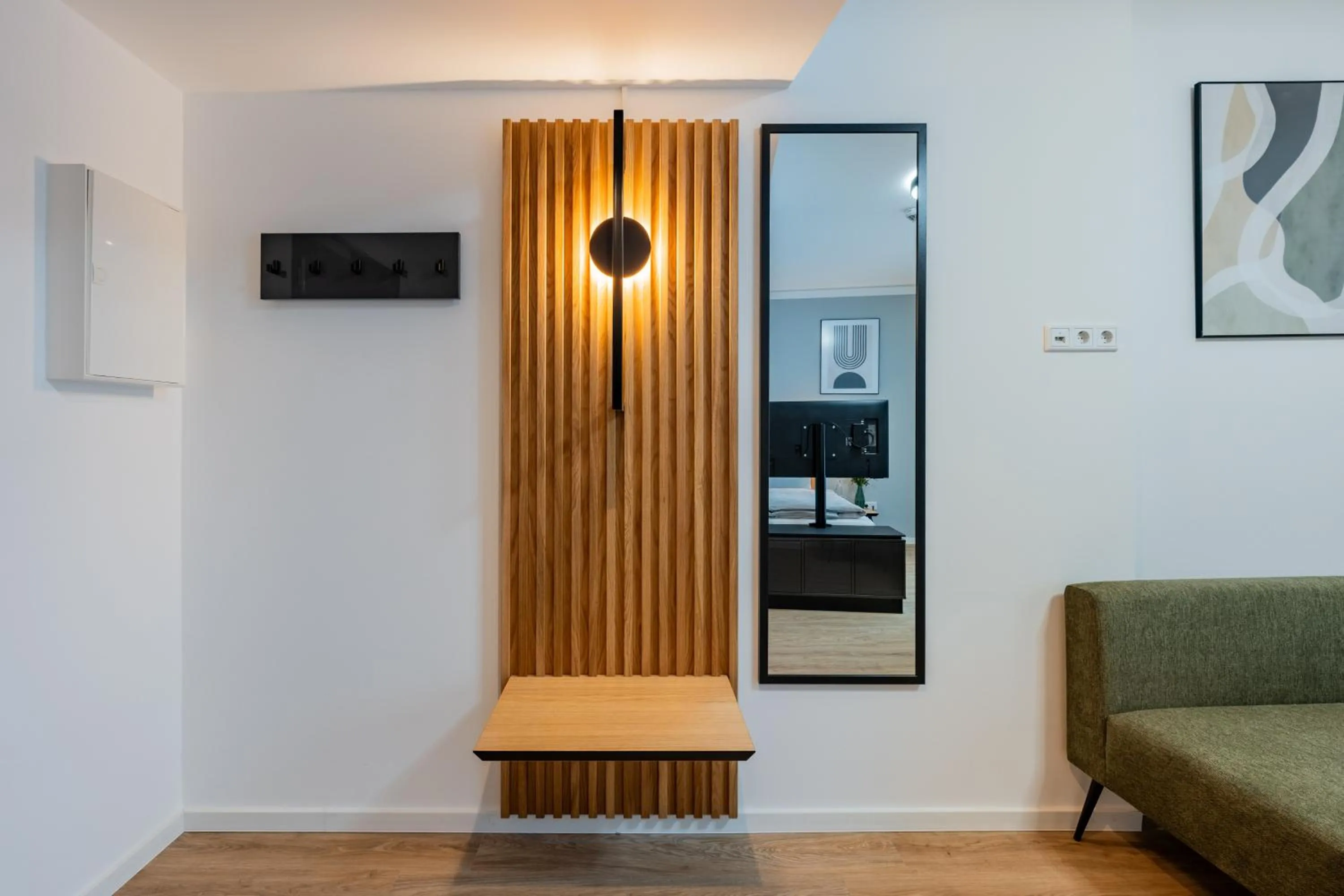 Photo of the whole room in Nena Apartments Berlin Adlershof