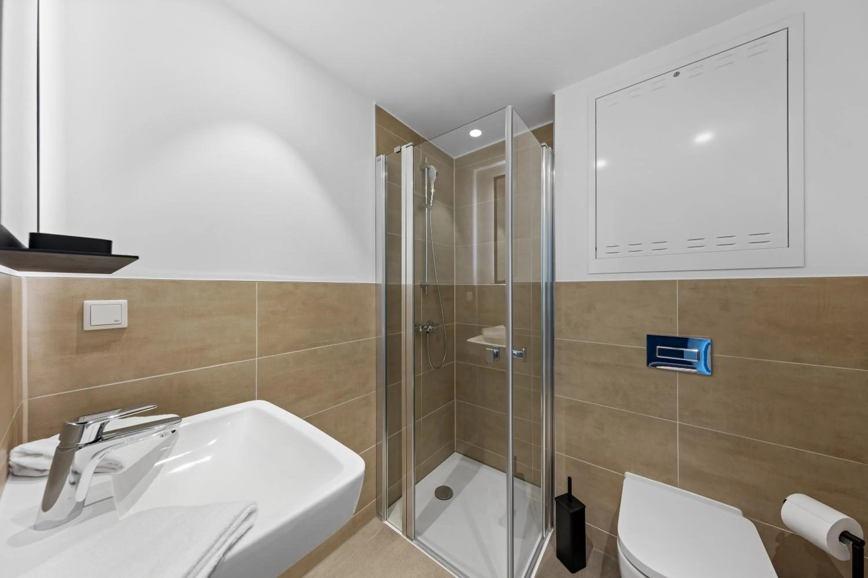 Bathroom in Nena Apartments Berlin Adlershof