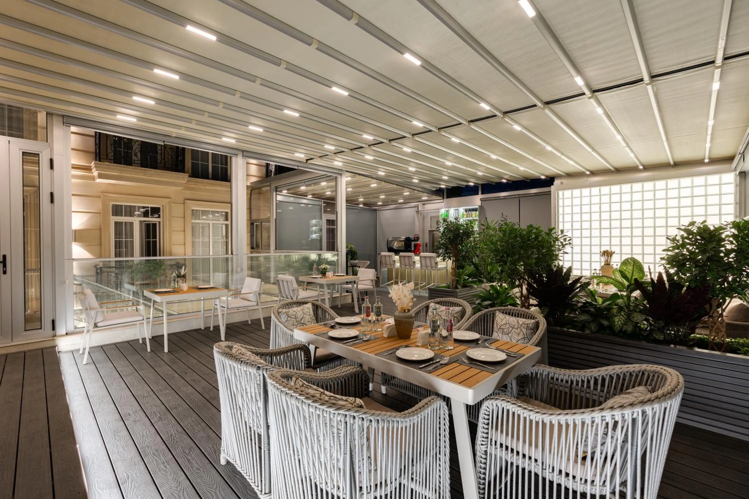 Patio in Europe Hotel Tashkent