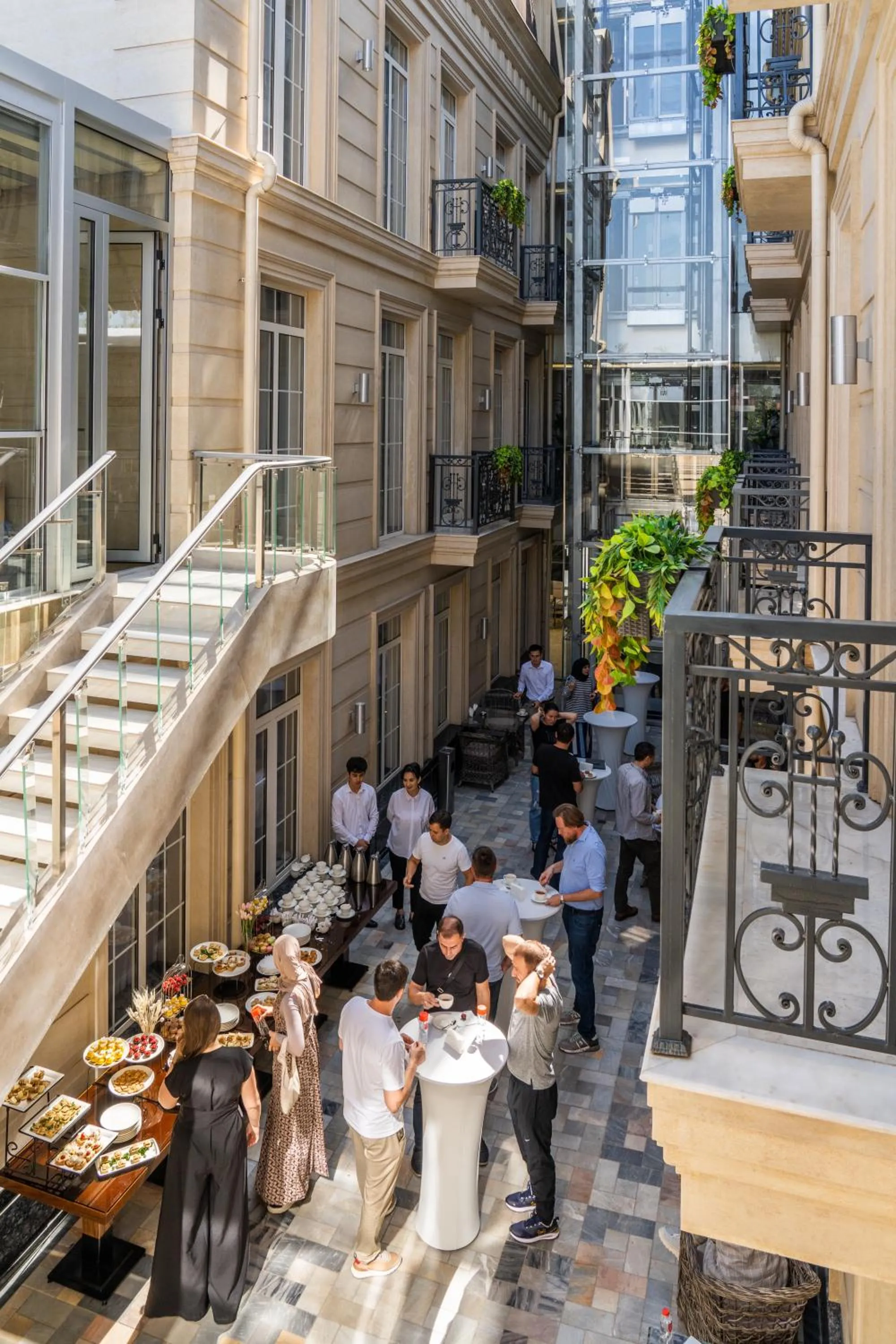 Patio in Europe Hotel Tashkent
