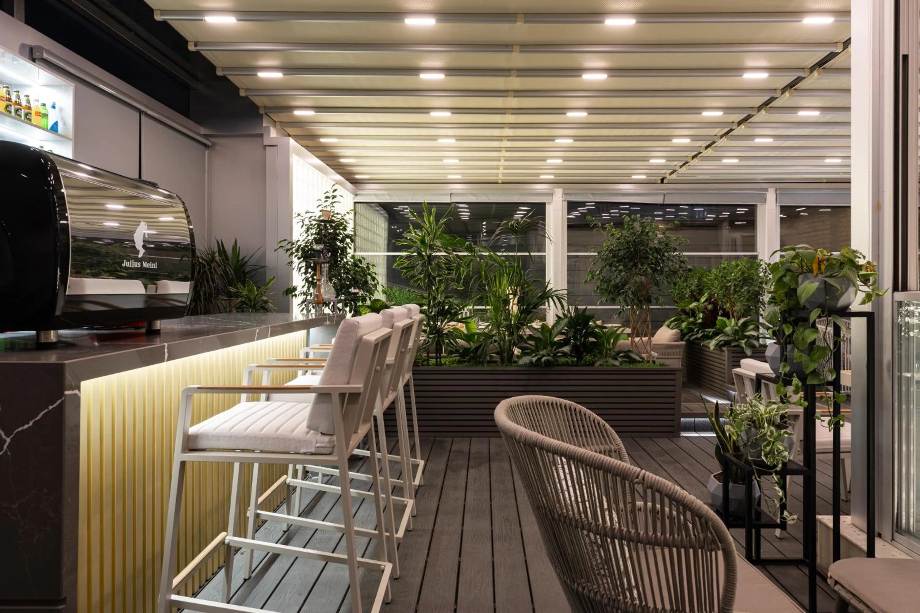 Balcony/Terrace in Europe Hotel Tashkent