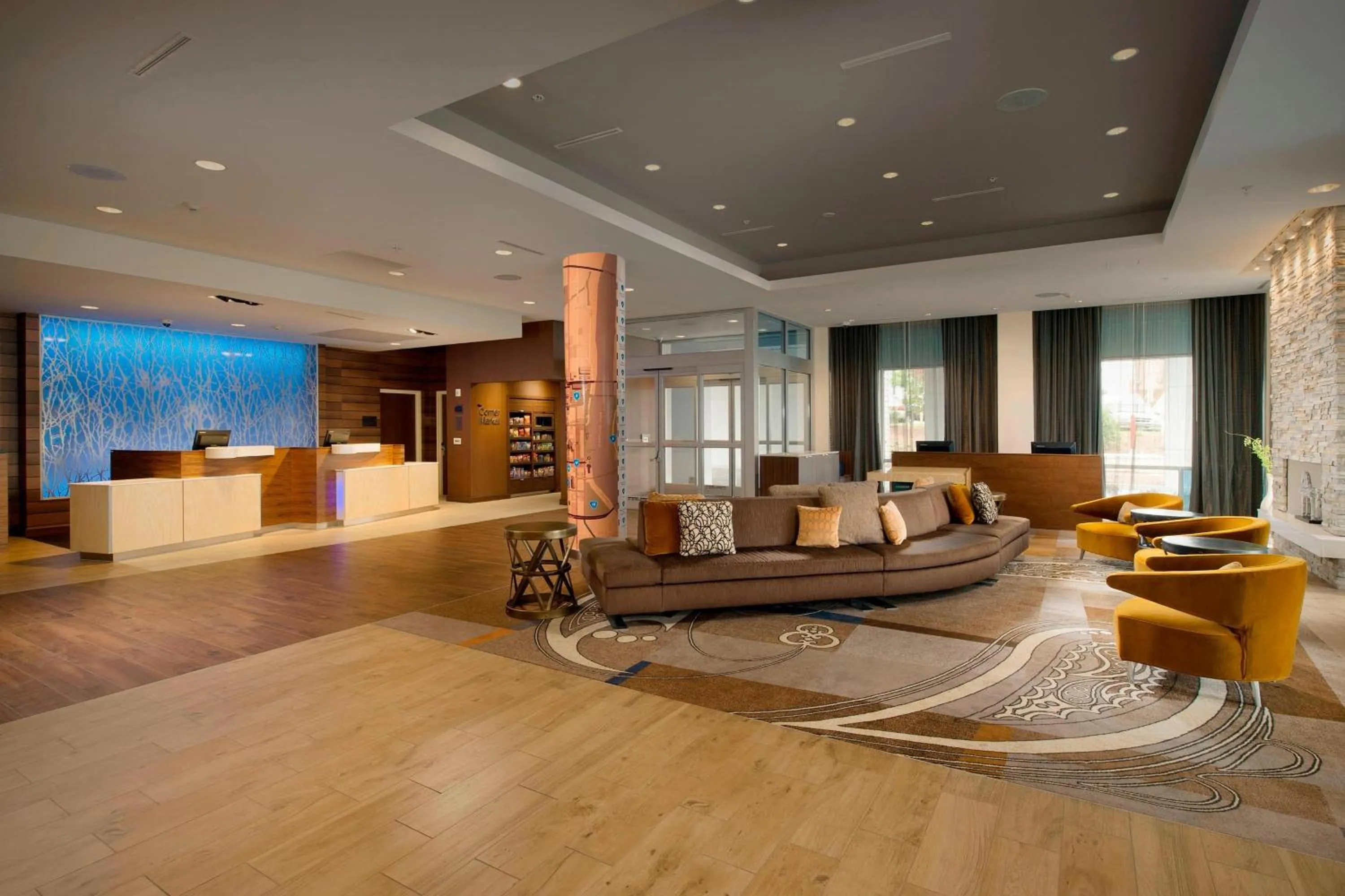Lobby or reception in Fairfield Inn and Suites by Marriott Nashville Downtown/The Gulch