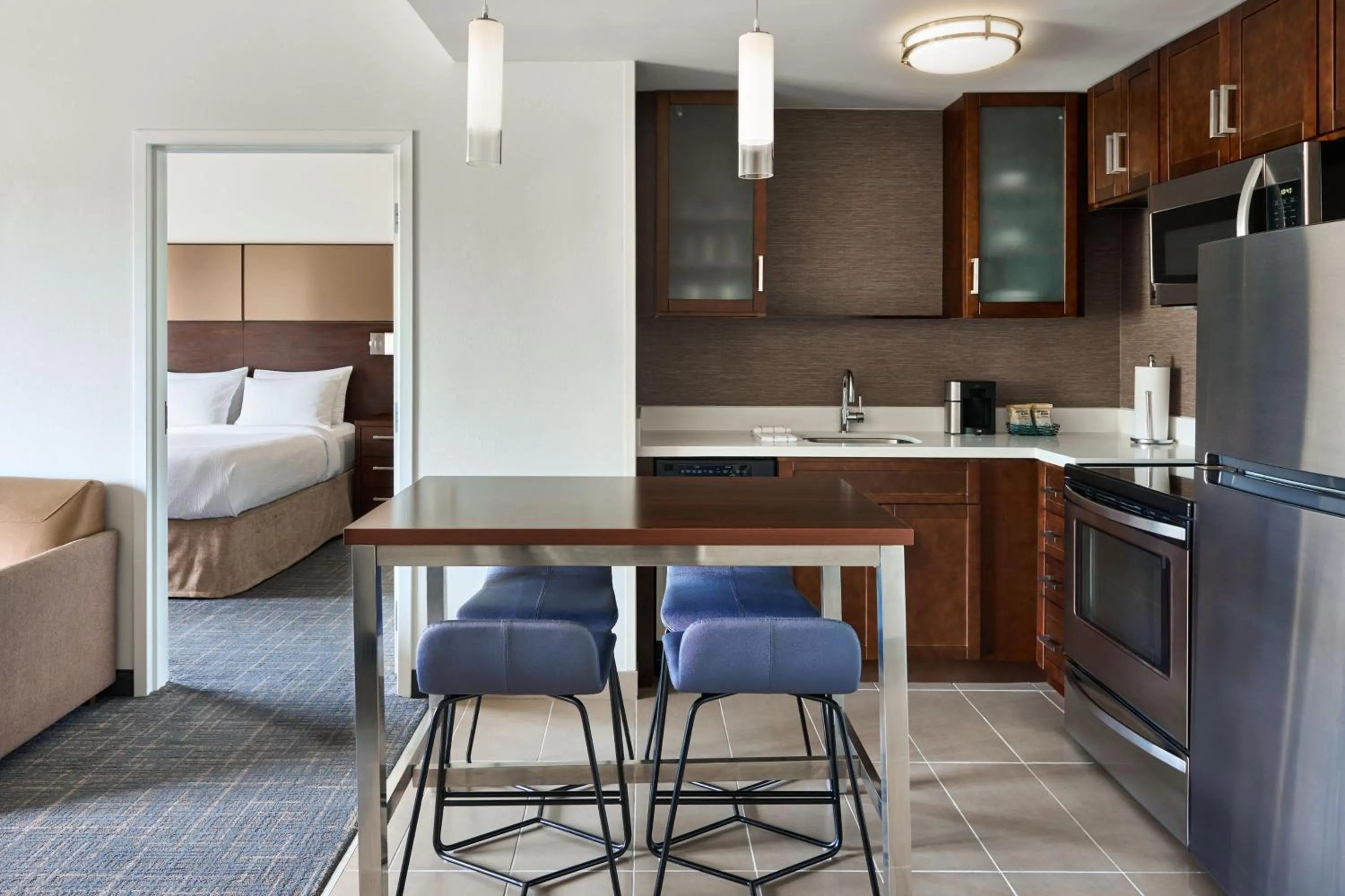 Bedroom, Bed in Residence Inn by Marriott Nashville South East/Murfreesboro