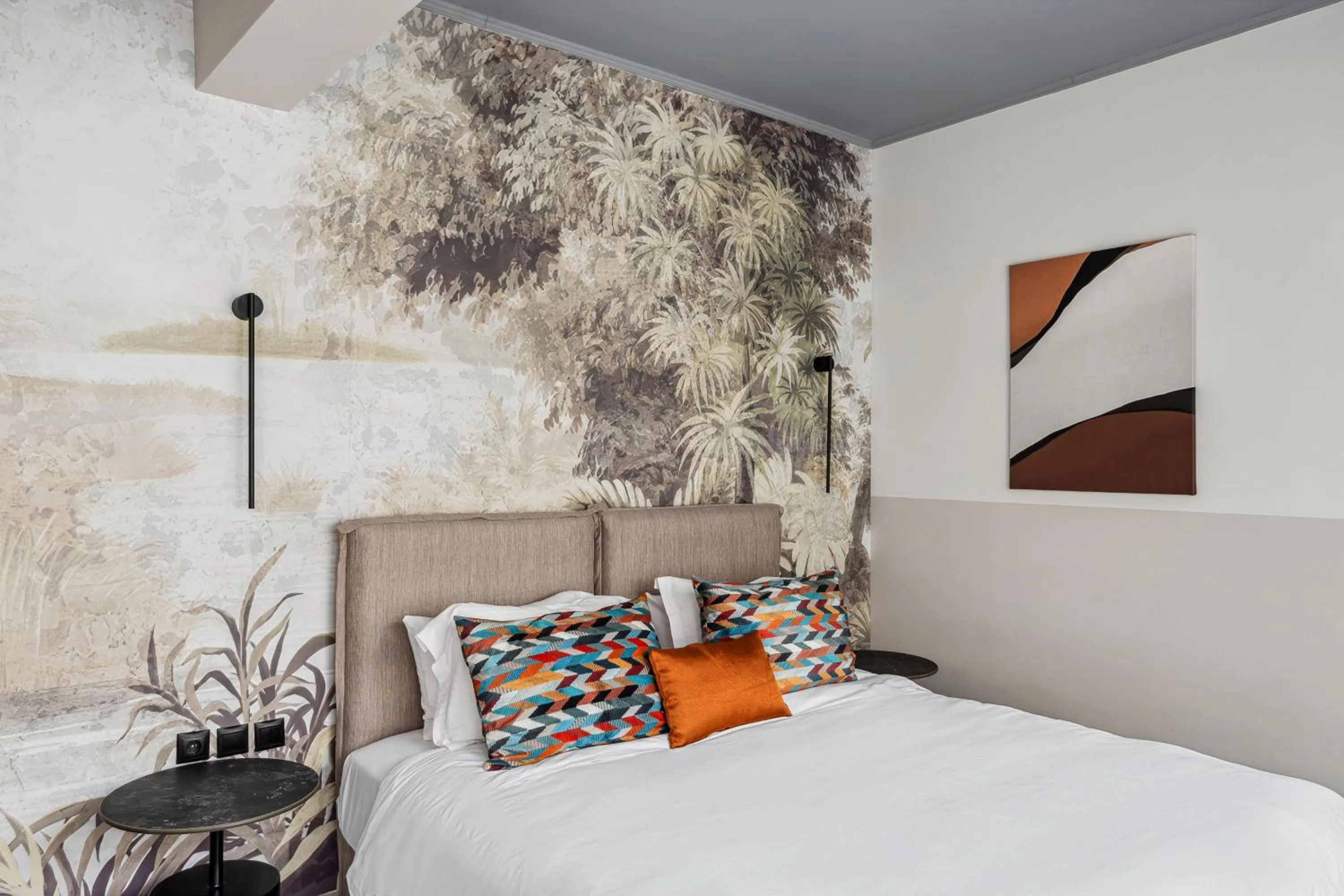 Bedroom, Bed in Airio Athens Suites