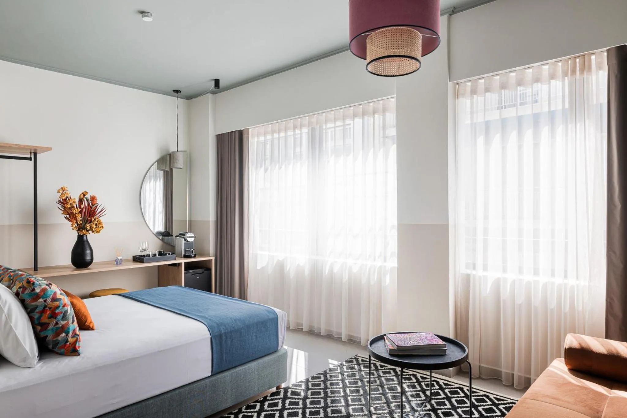 Bedroom, Bed in Airio Athens Suites