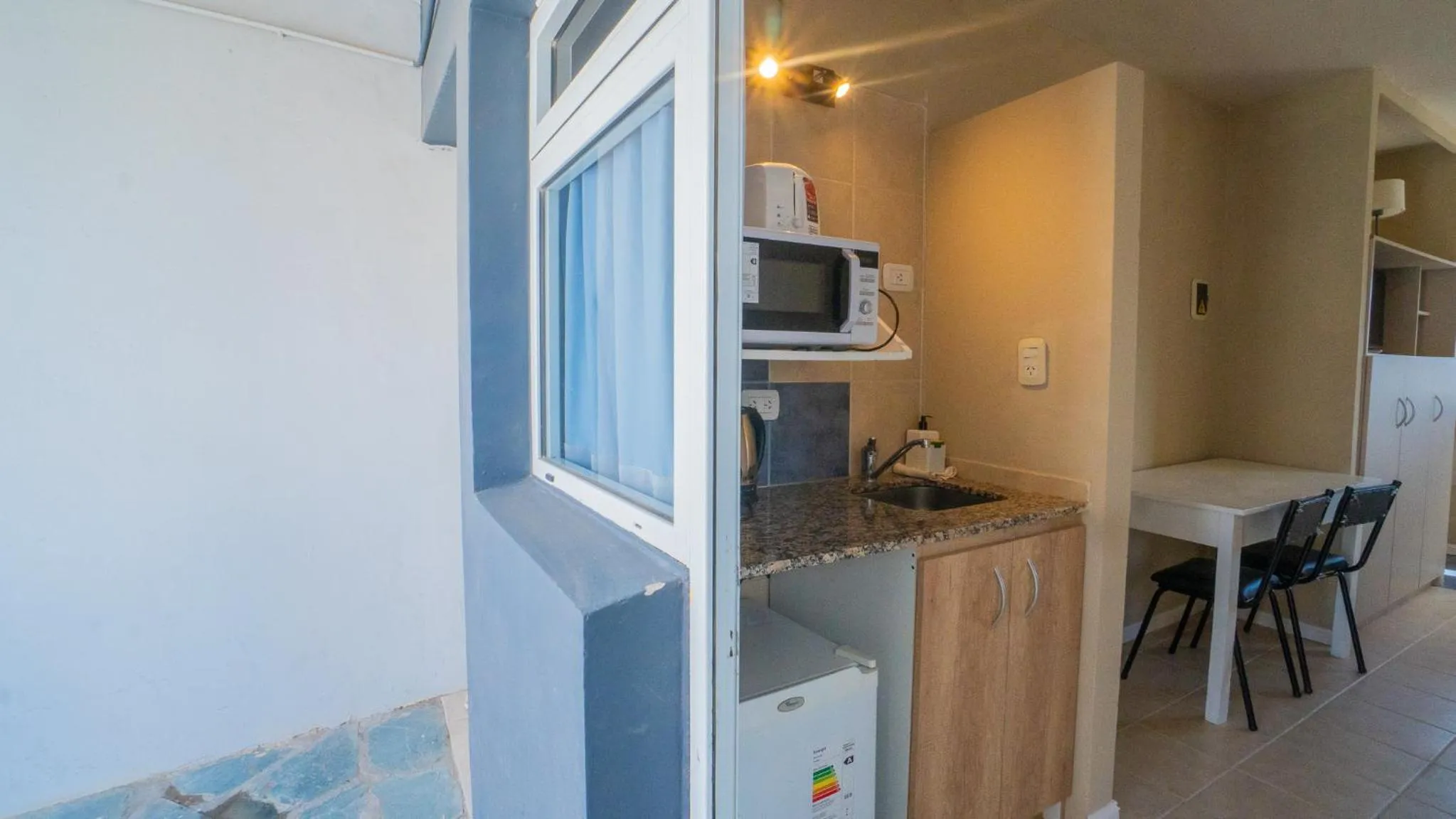 Kitchen or kitchenette in Apart del Golfo