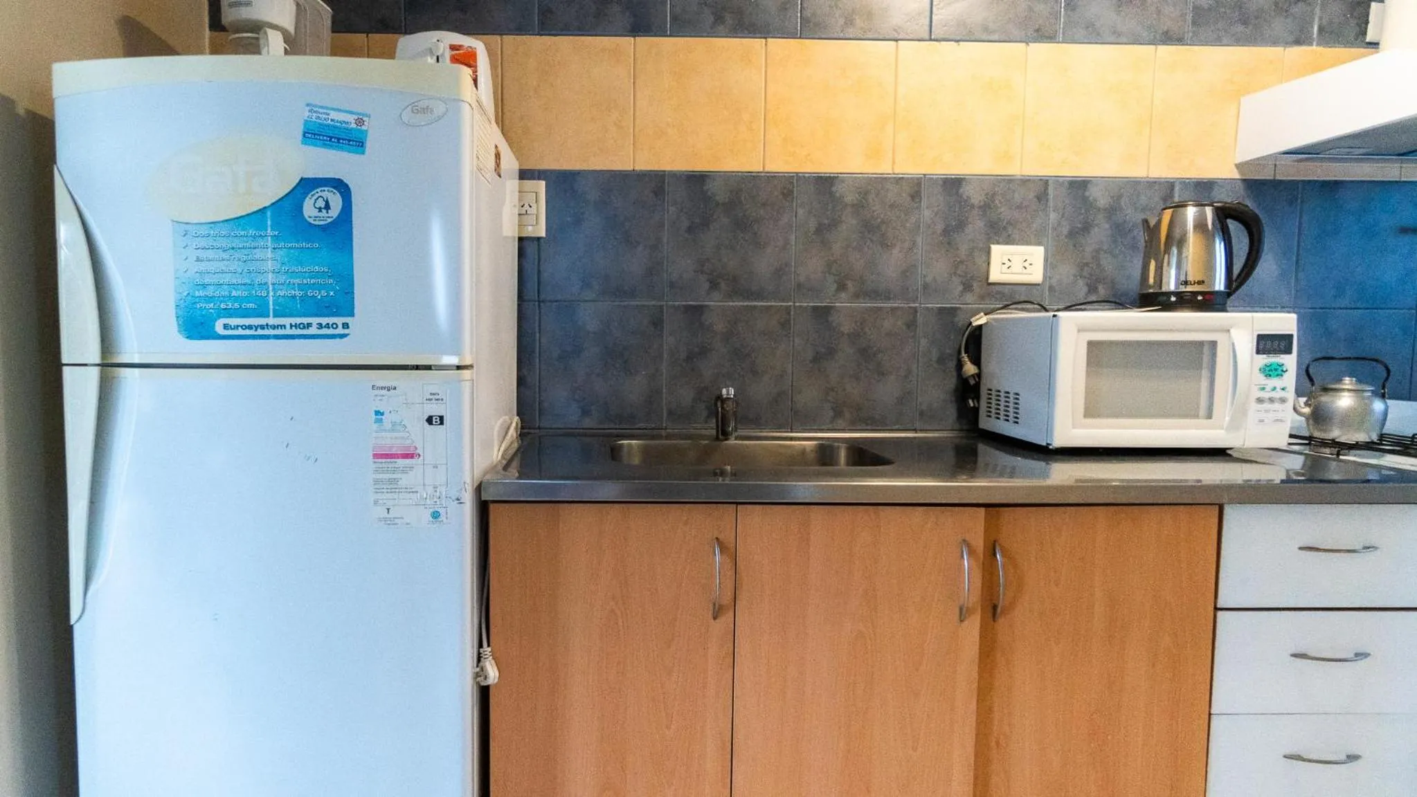 Kitchen or kitchenette in Apart del Golfo