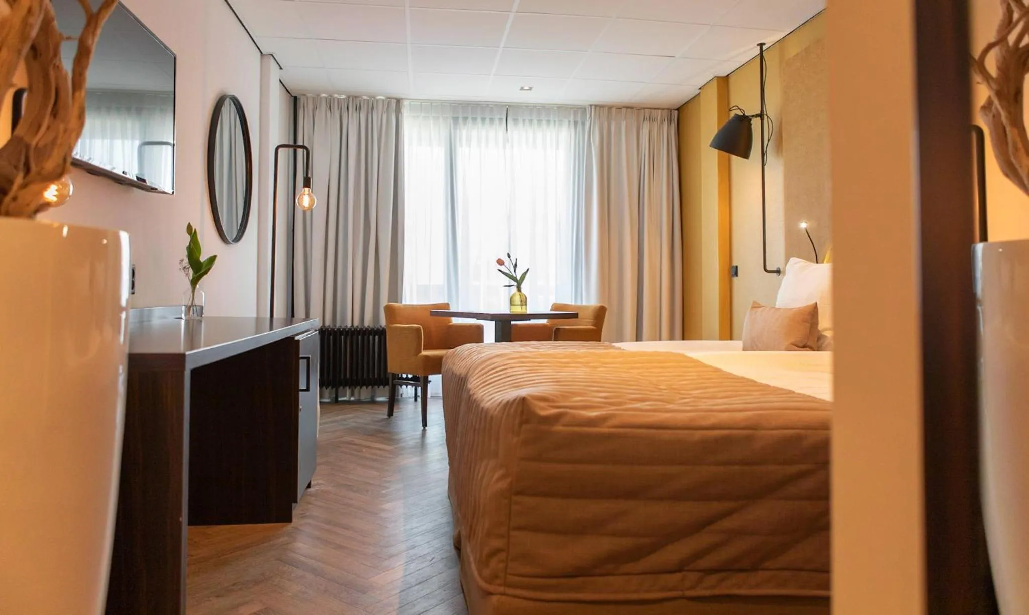 Bed in Grand Hotel Beatrix