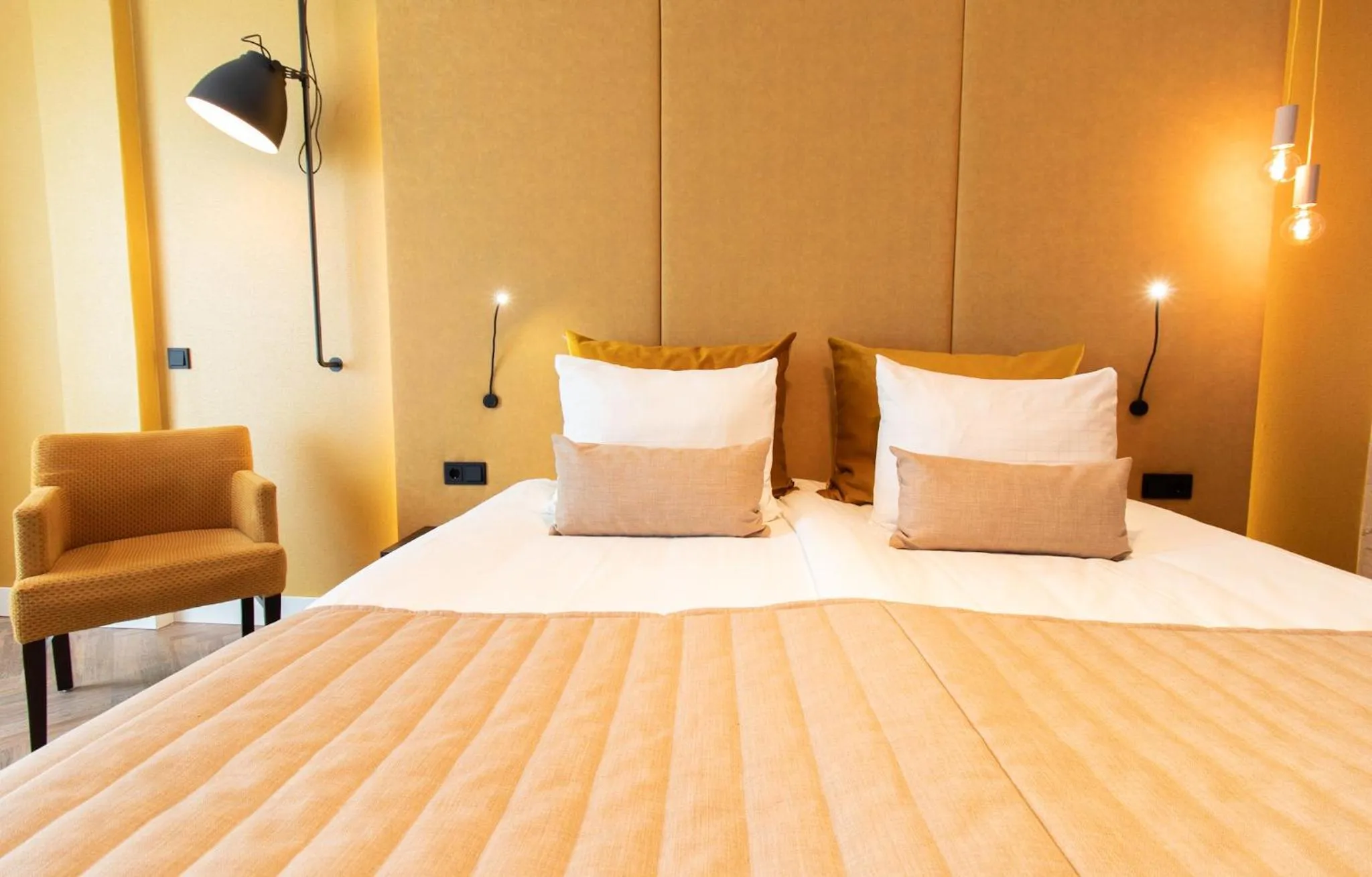 Bed in Grand Hotel Beatrix