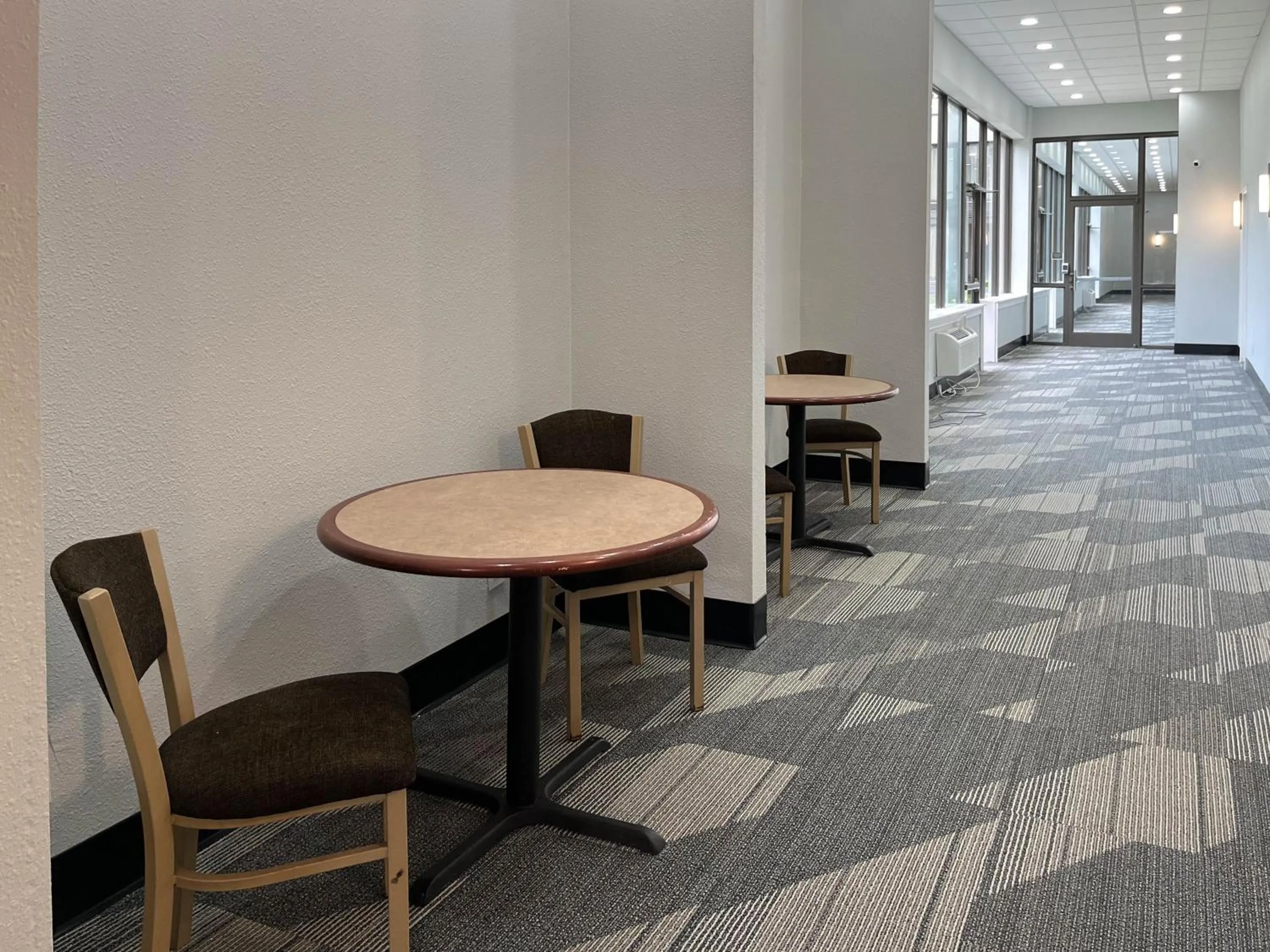 Seating area in Studio 6 Nacogdoches TX SFA University