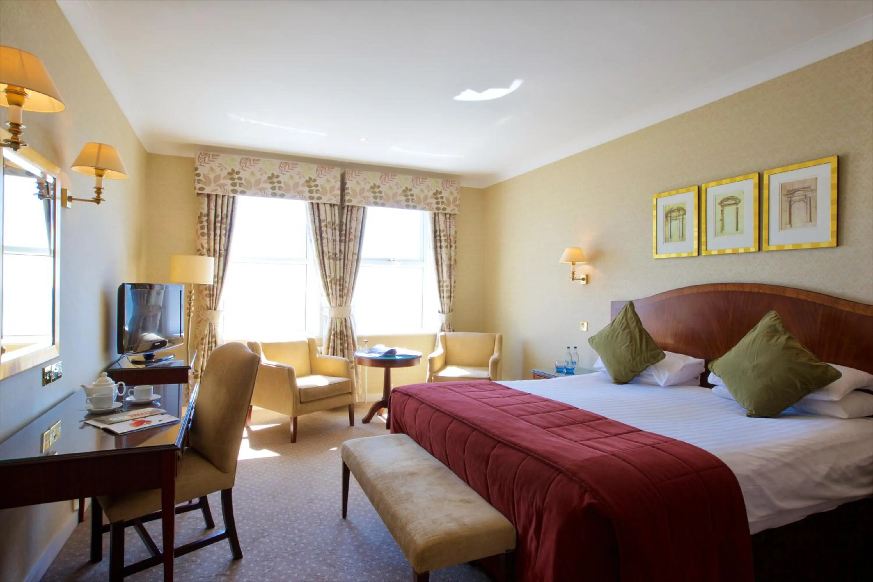 Bedroom, Bed in Bournemouth Carlton Hotel, BW Signature Collection