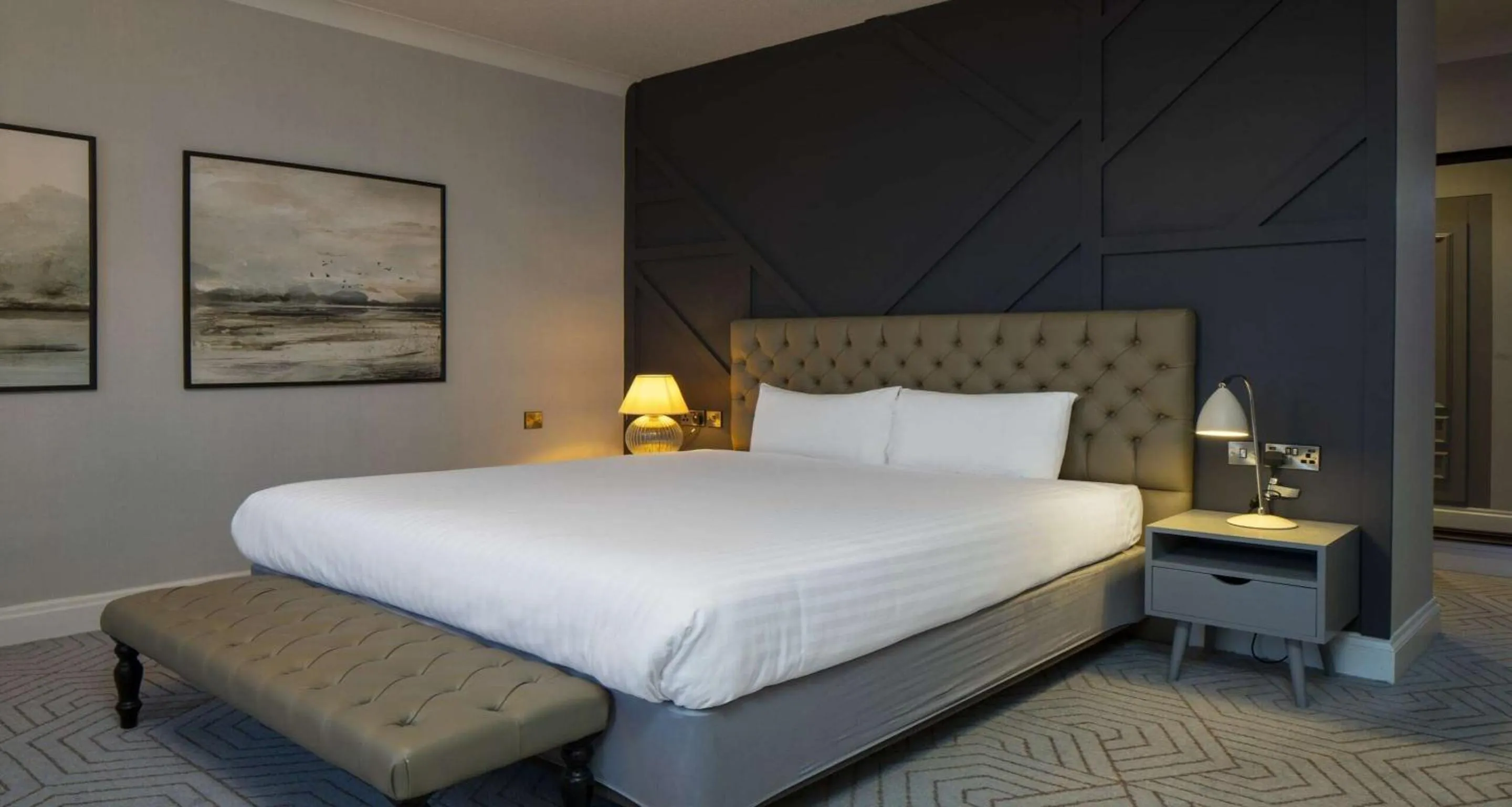 Bedroom, Bed in Bournemouth Carlton Hotel, BW Signature Collection